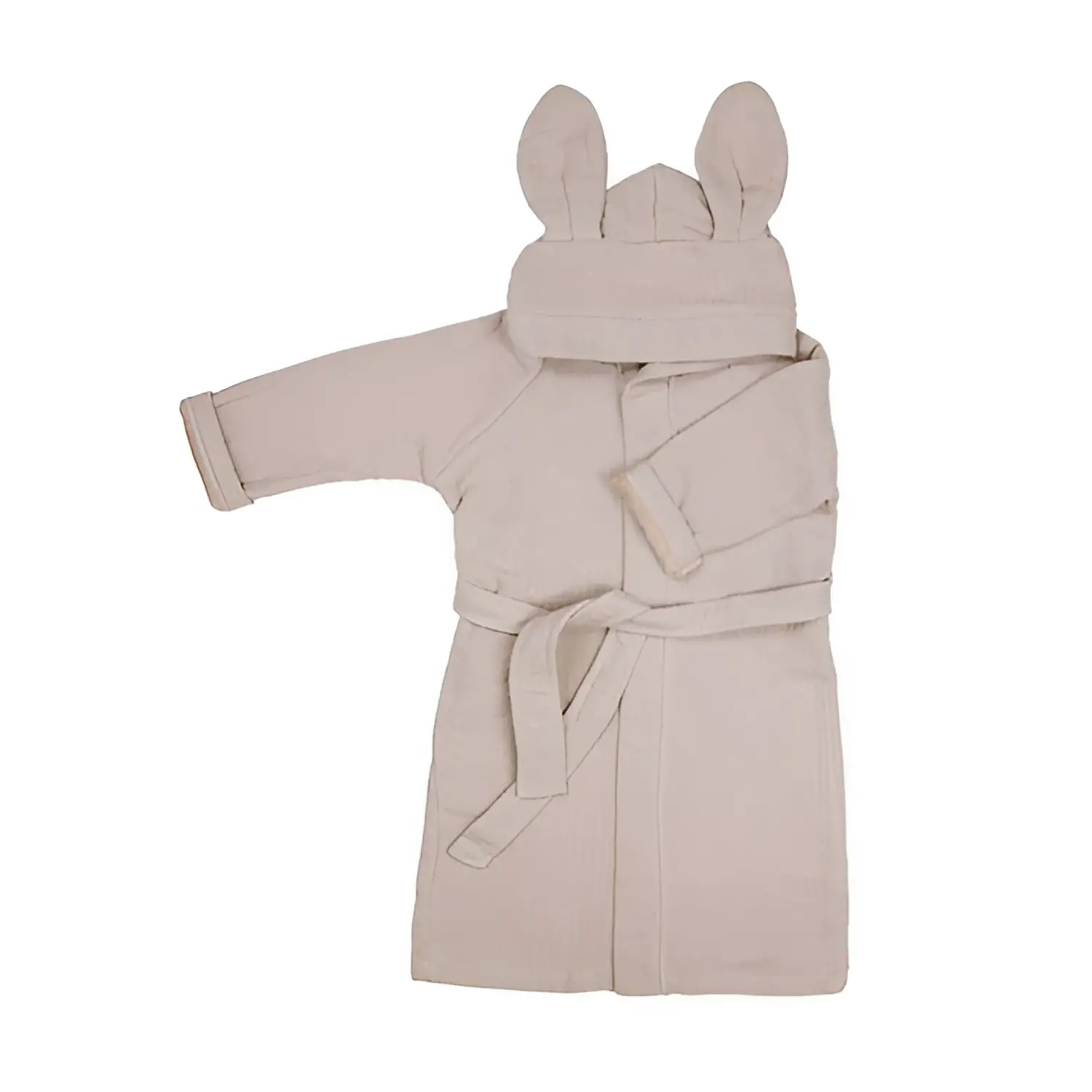 Accappatoio Waffle Mocha Sand 2-4 Anni Bamboom - accappatoi