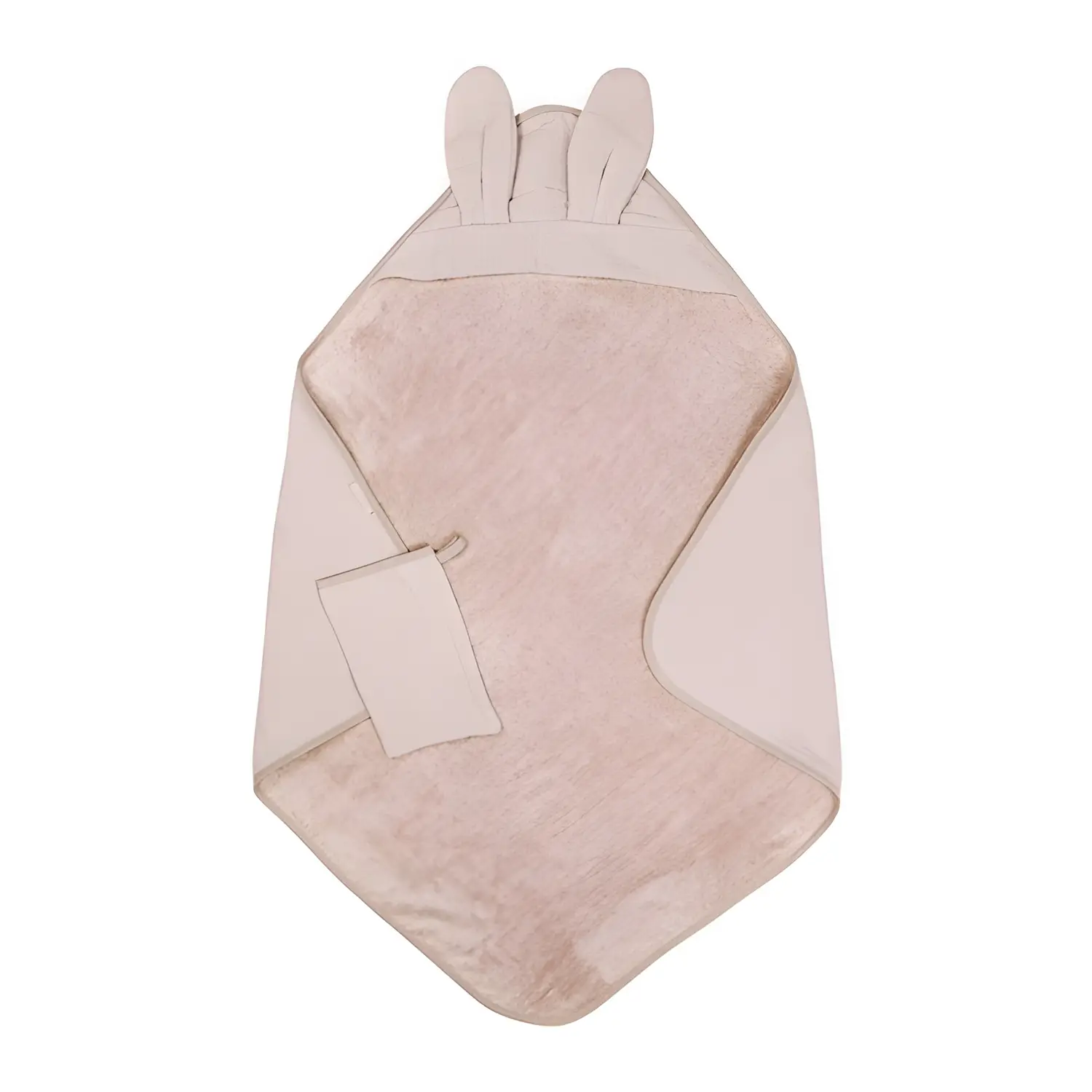 Asciugamano Neonato Waffle Vintage Pink Bamboom - accappatoi