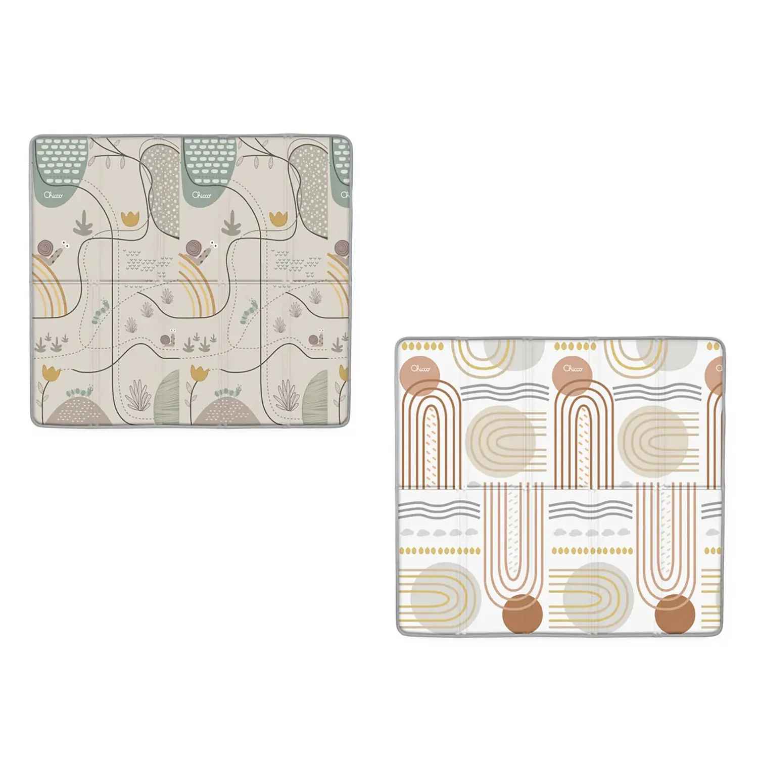 Chicco Maxi Tappeto 2in1 Neutro Country Chic - Primi giochi