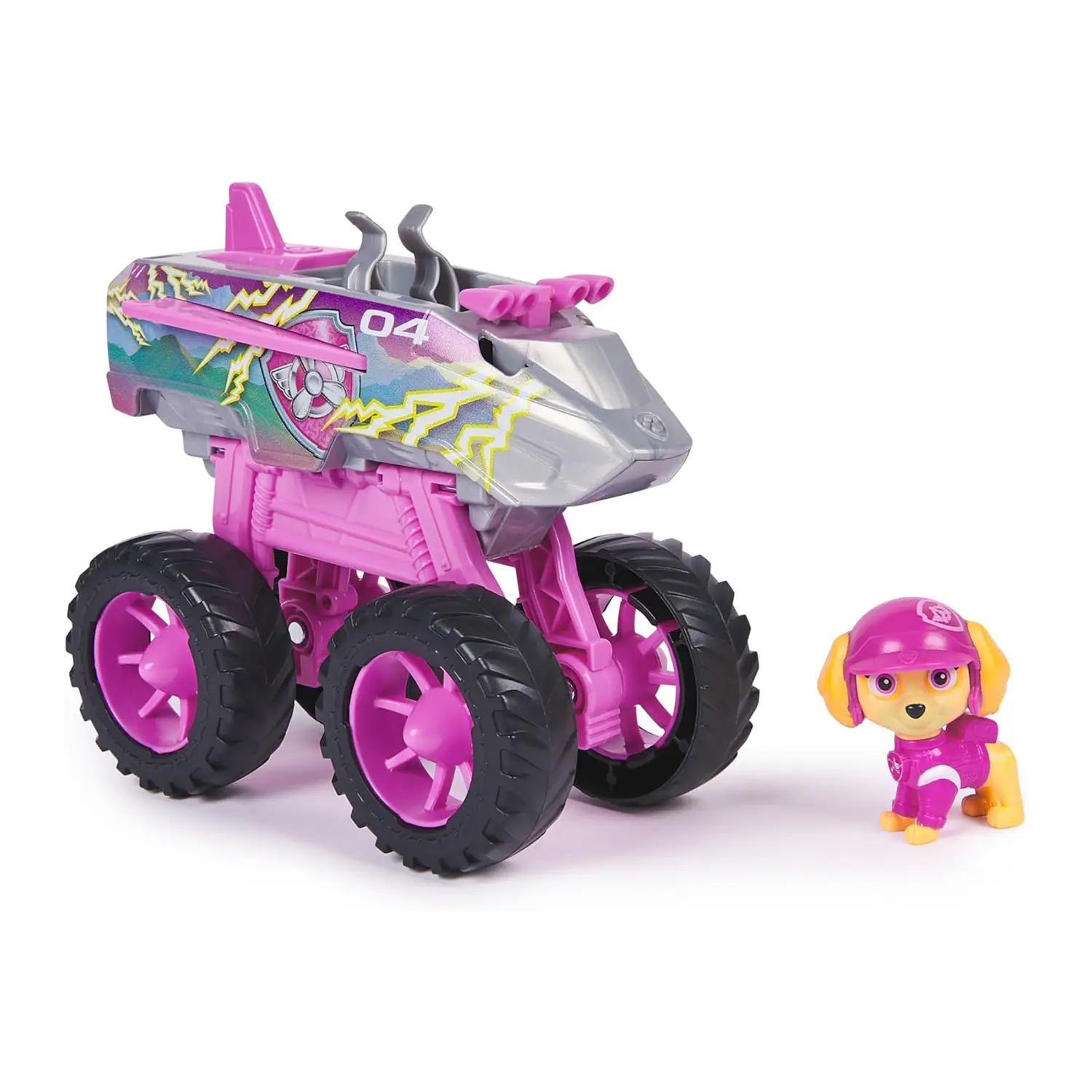 Paw Patrol Rescue Wheels Skye – Jet con Ruote Giganti 3+ - action figures ed accessori