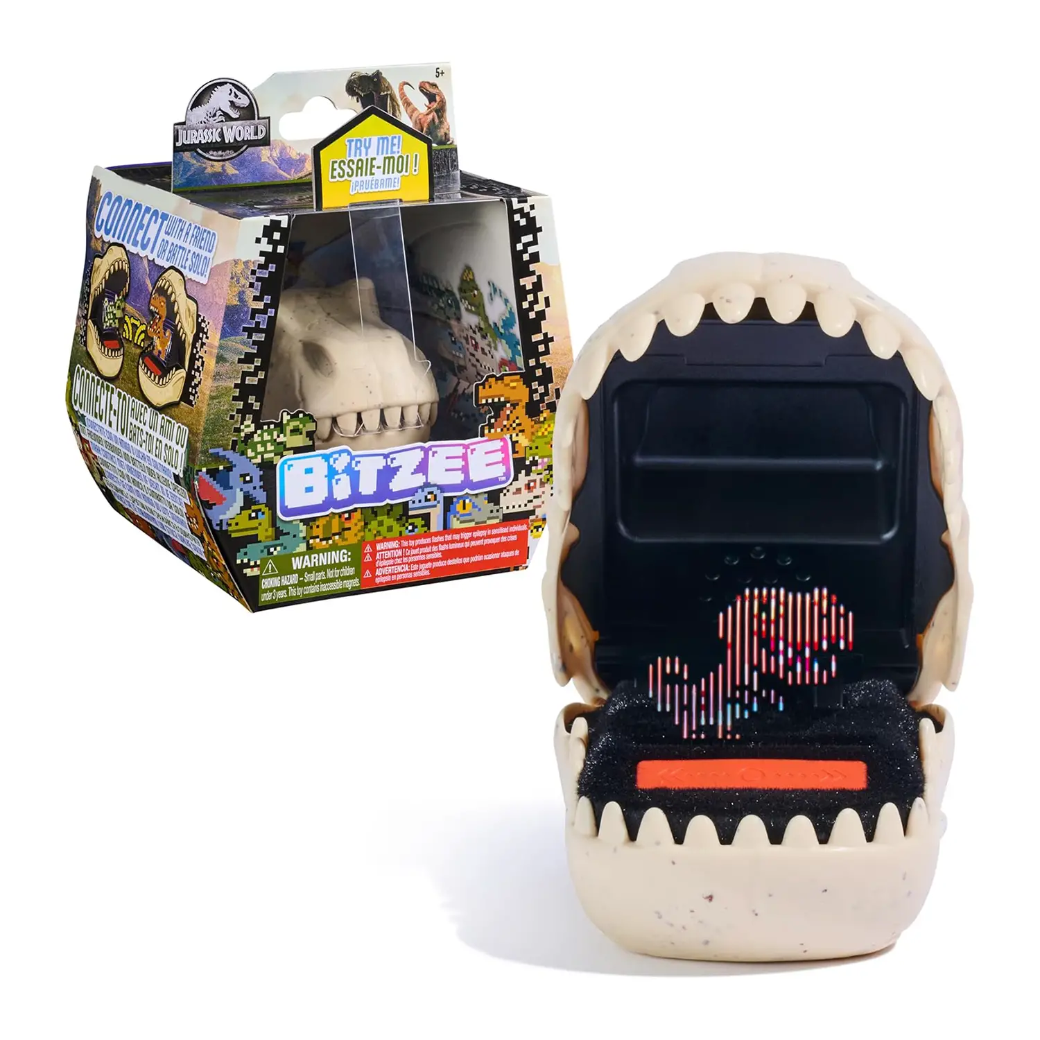 Bitzee Jurassic World – Dinosauro Digitale Interattivo 25 in 1 - giochi elettronici