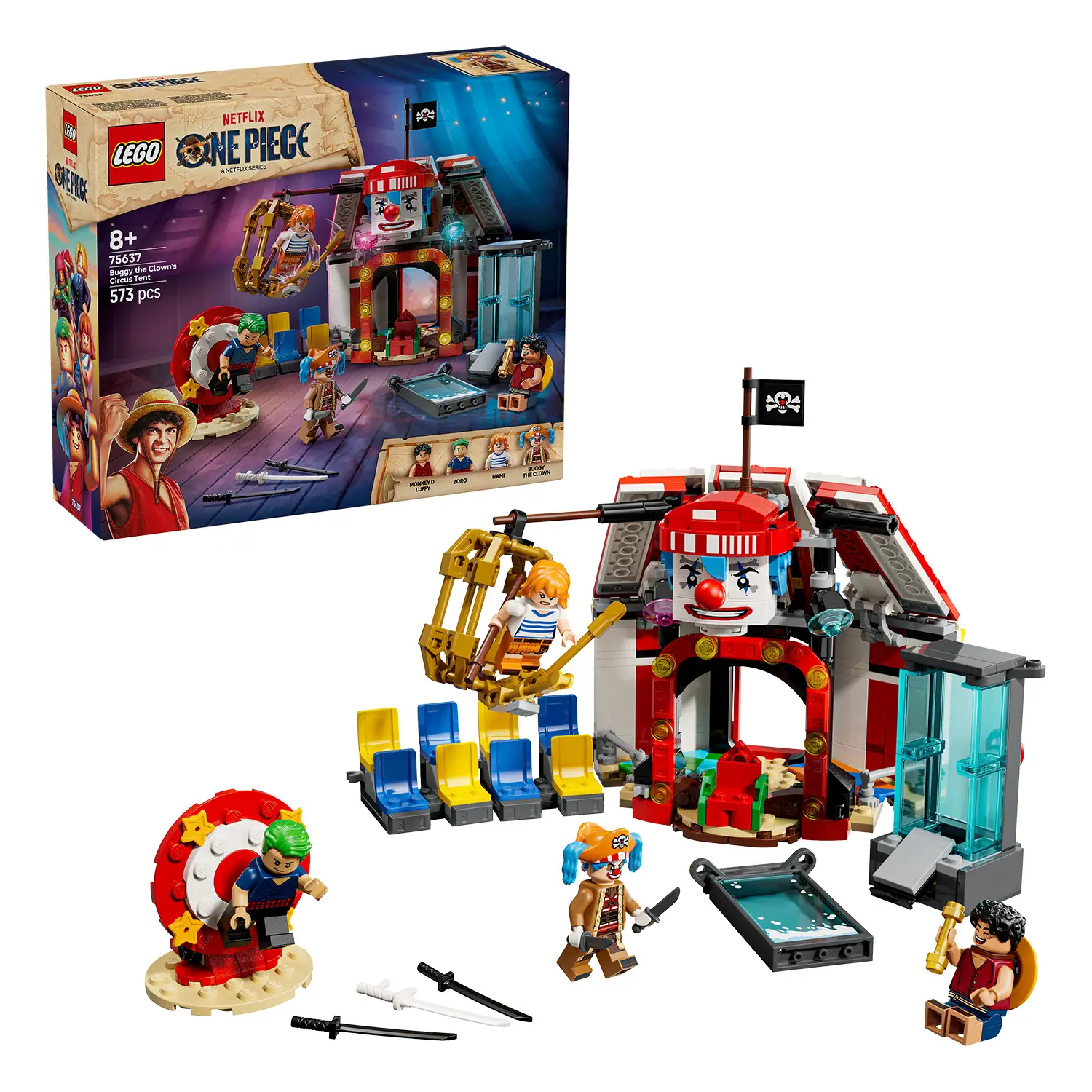 Lego One Piece La Tenda del Clown 75637 - lego