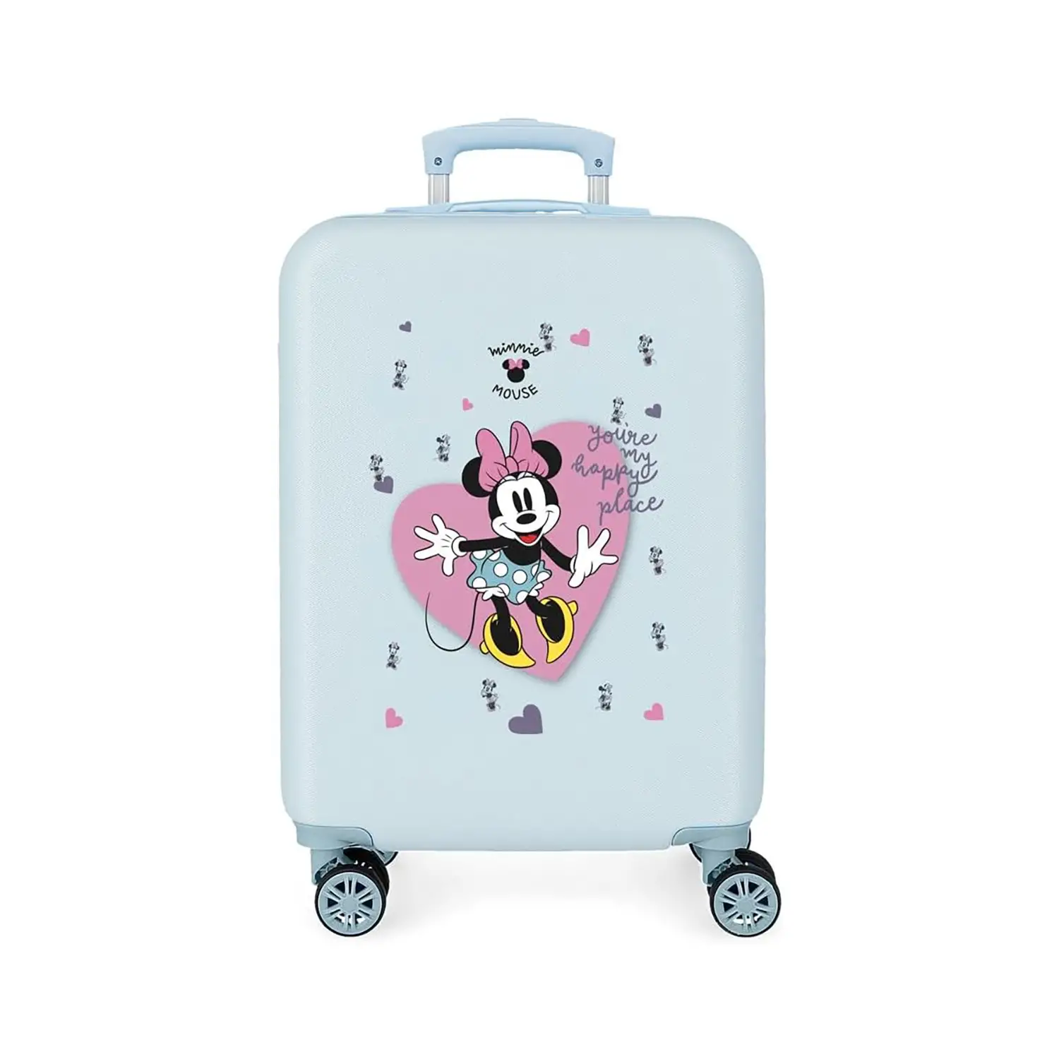 Minnie My Happy Place Trolley Abs 55cm 4 Ruote -