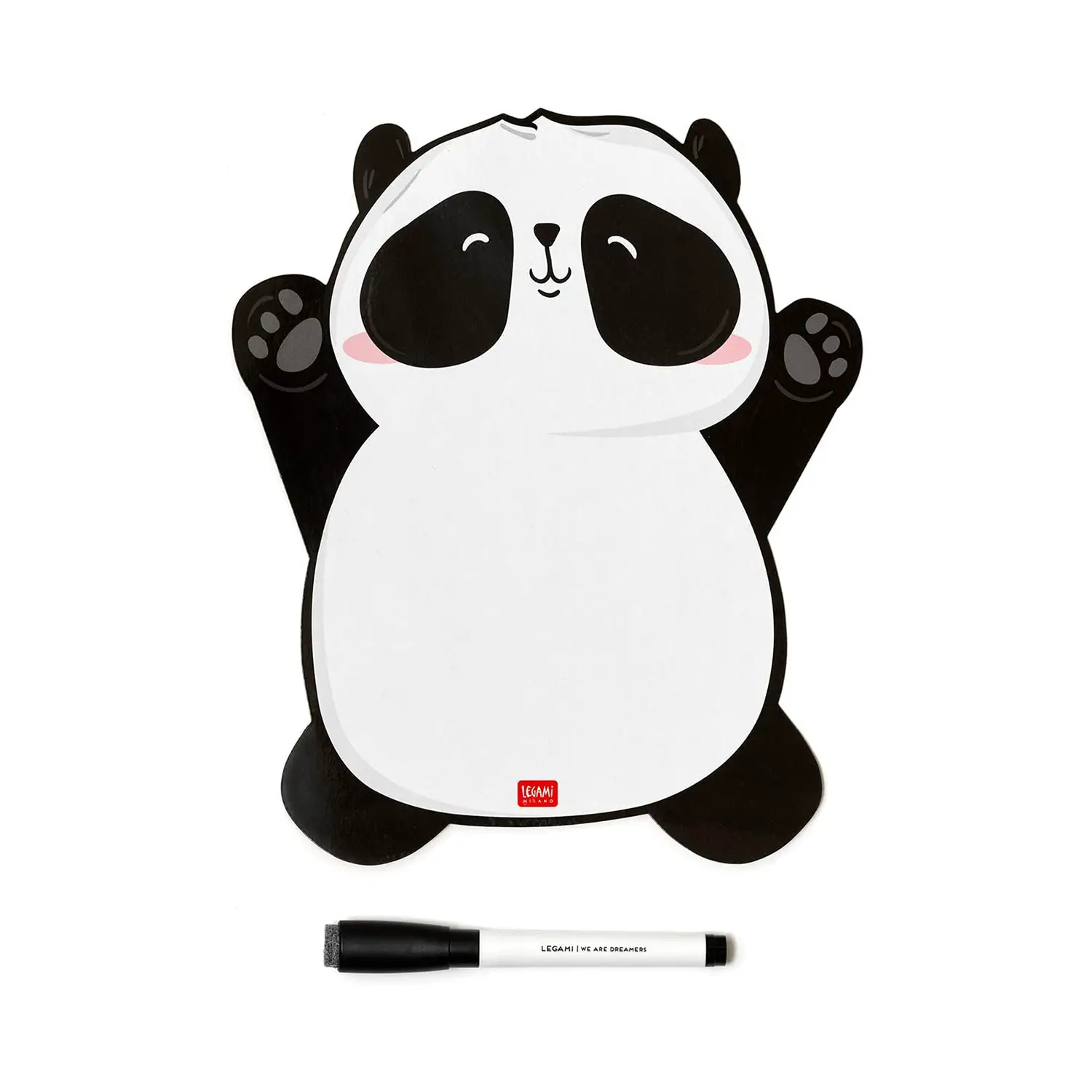 Lavagna Magnetica Panda Legami Cancellabile con Pennarello - legami