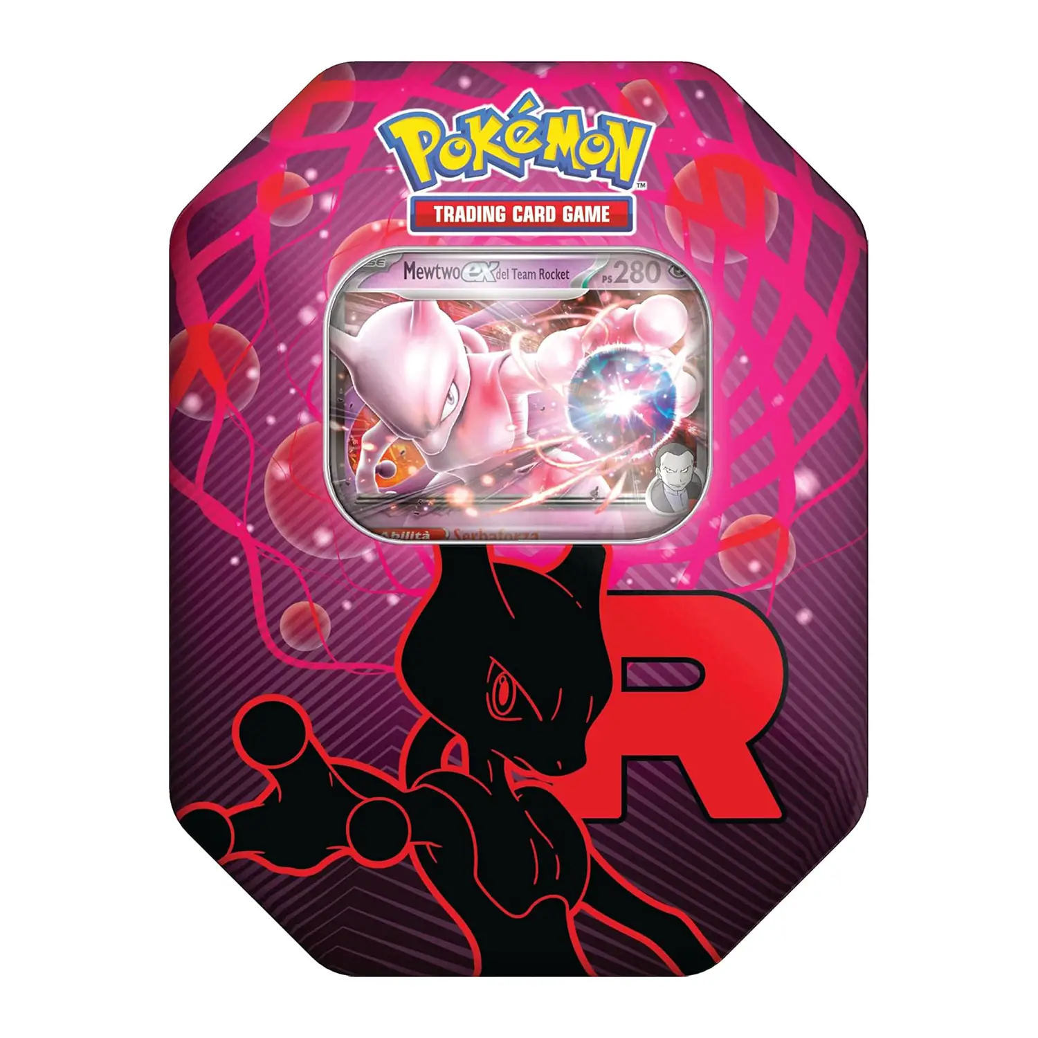 Pokémon GCC Scatola Collezione Team Rocket con Mewtwo-ex e 4 Buste - giochi di società