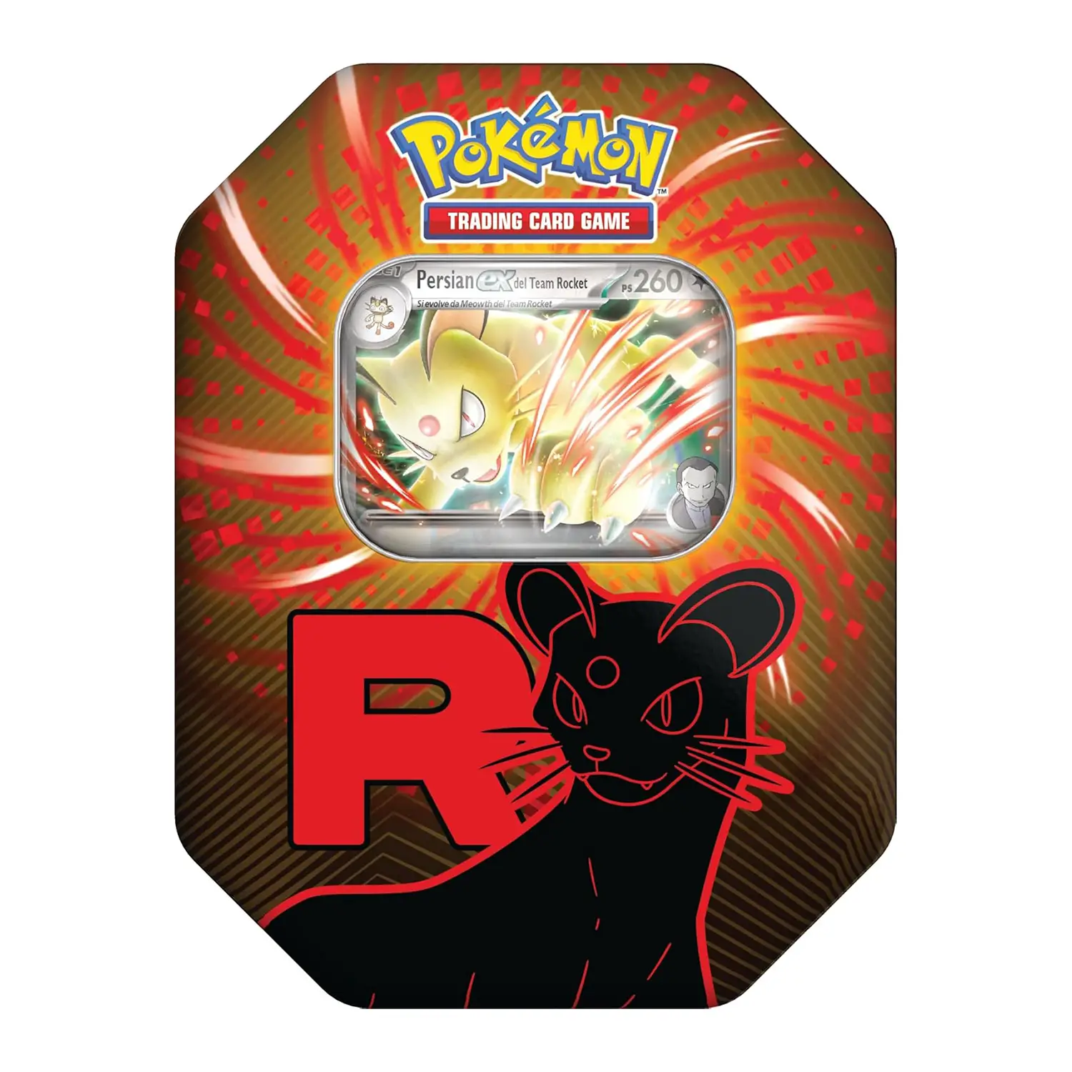 Pokémon GCC Scatola Collezione Team Rocket con Persian-ex e 4 Buste - giochi di società