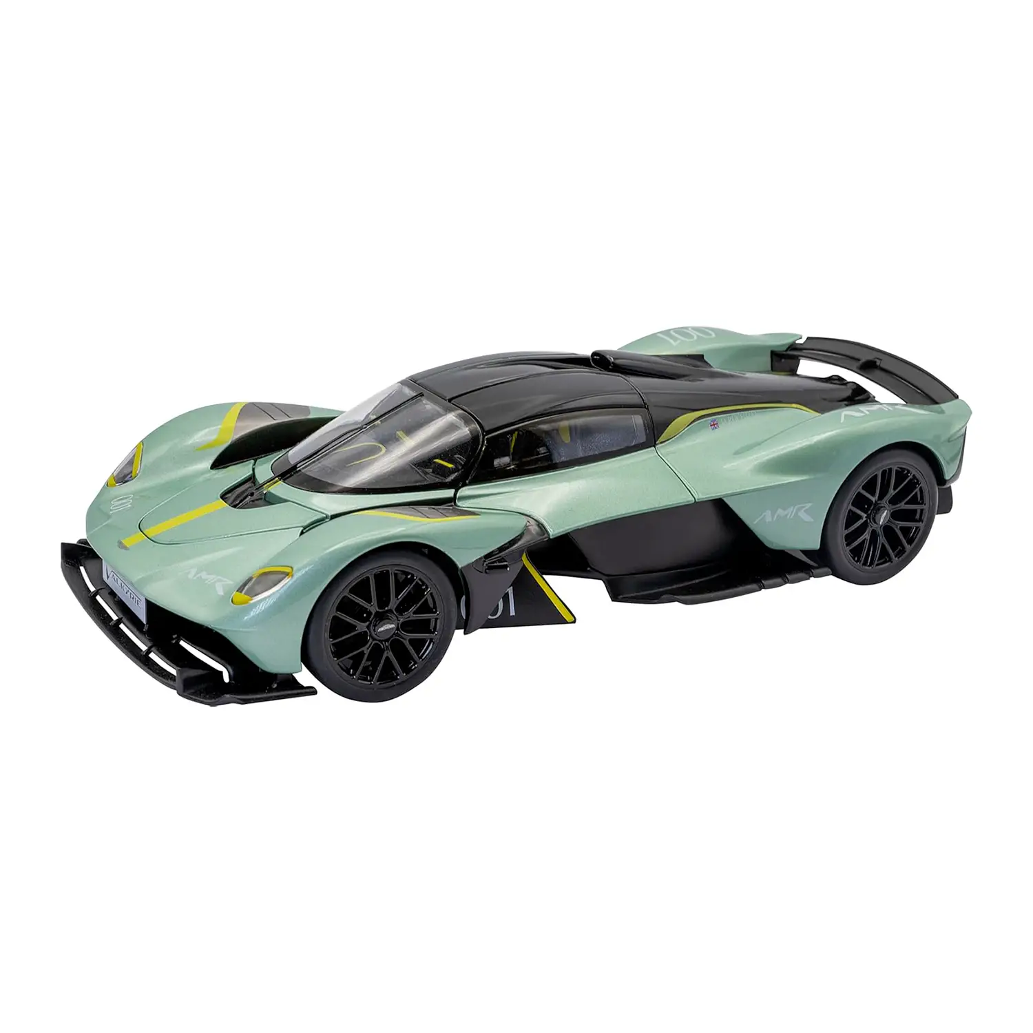 Auto 1:18 Aston Martin Valkyrie Verde - modellini