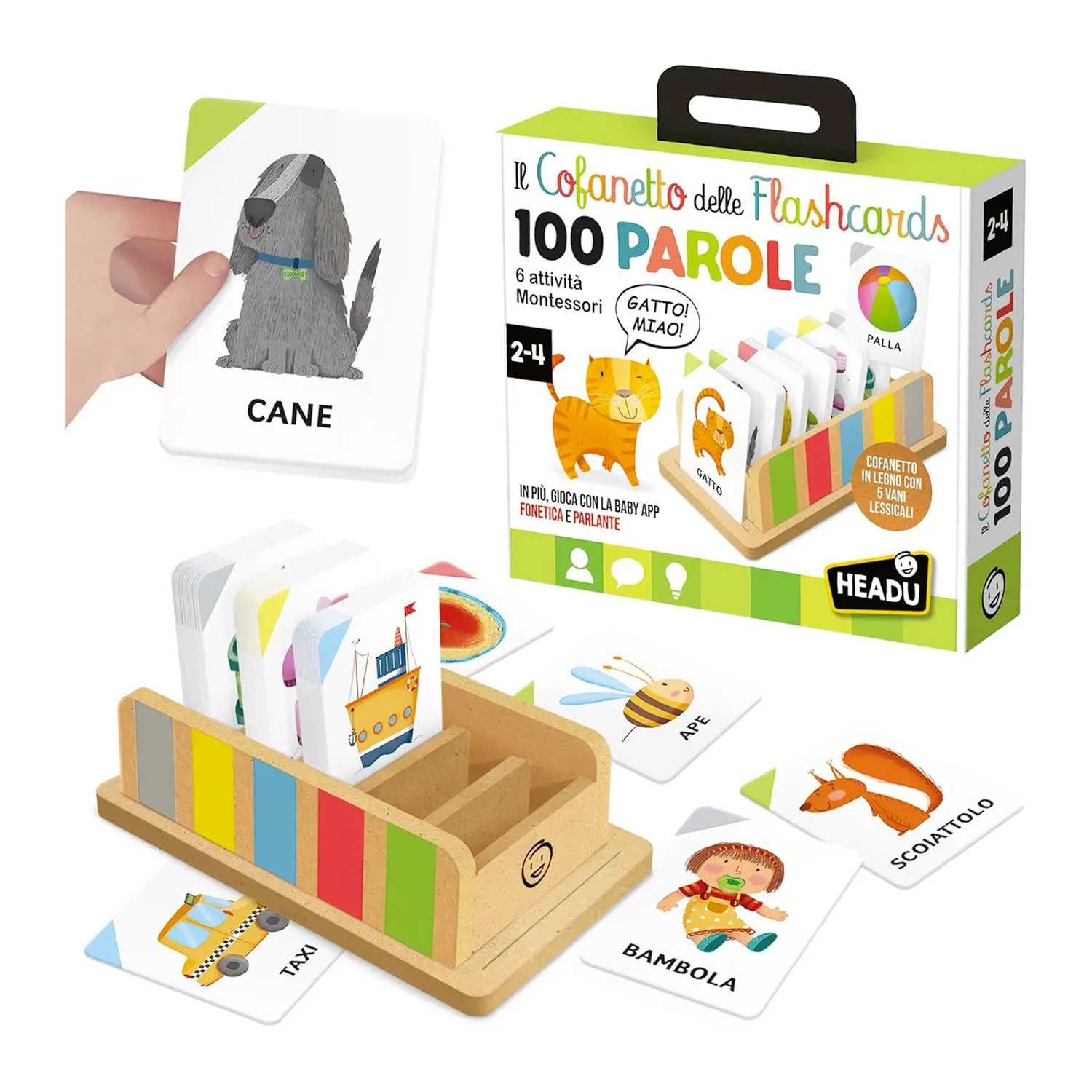 Il Cofanetto Delle Flashcards 100 Parole - Associazioni e tombole