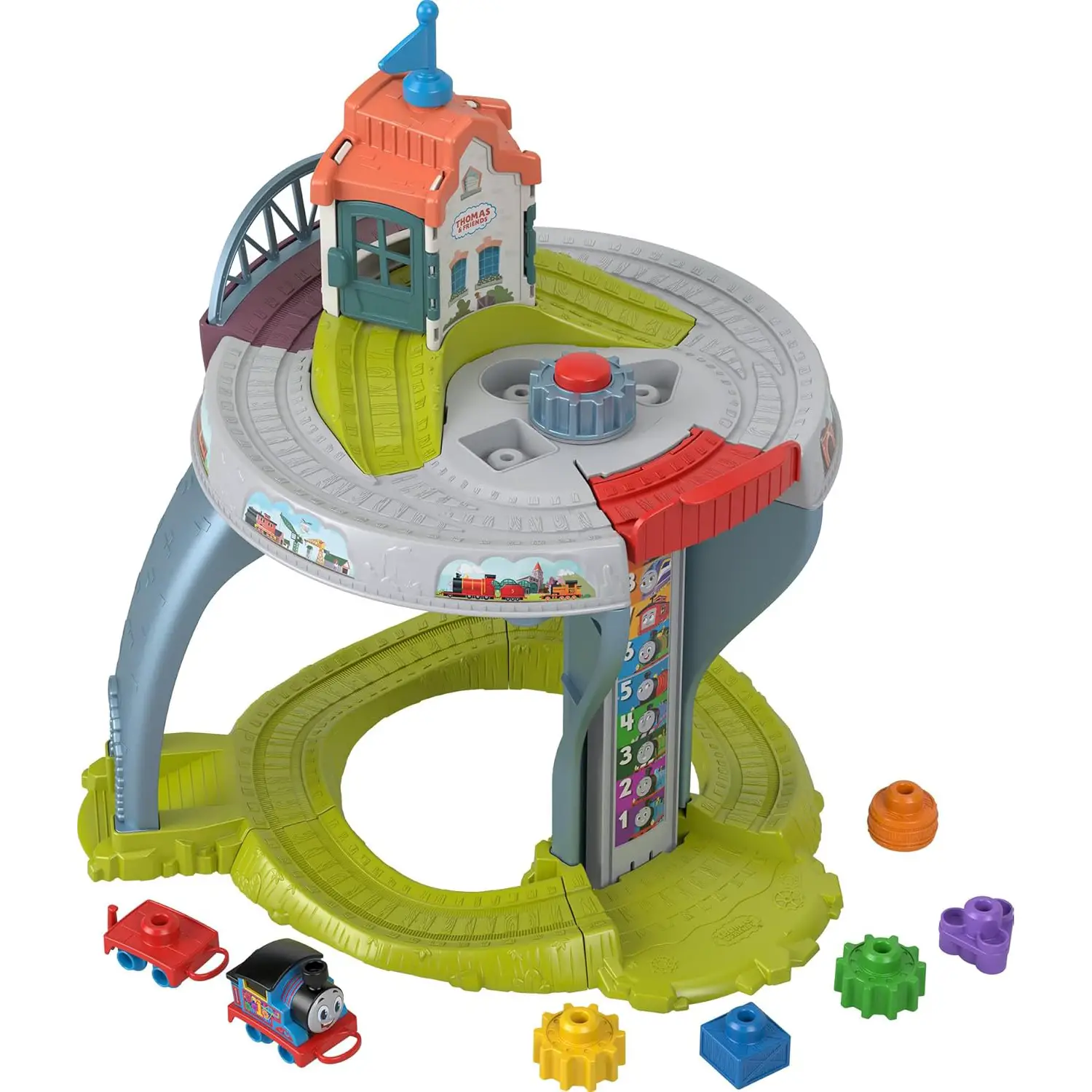 Thomas & Friends Il Mio Primo Tavolo del Treno - Playset Interattivo Fisher-Price - Primi giochi