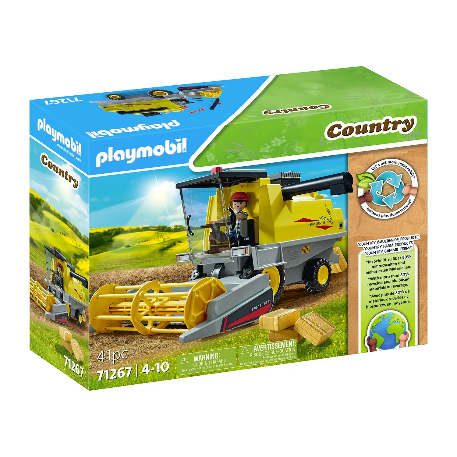 Mietitrebbia Playmobil Country - playmobil