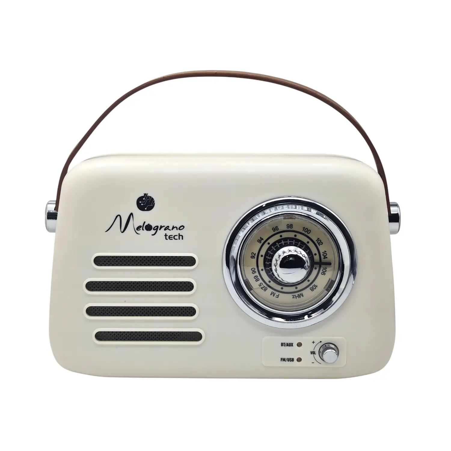 Radio Vintage Bluetooth Panna - tech e accessori