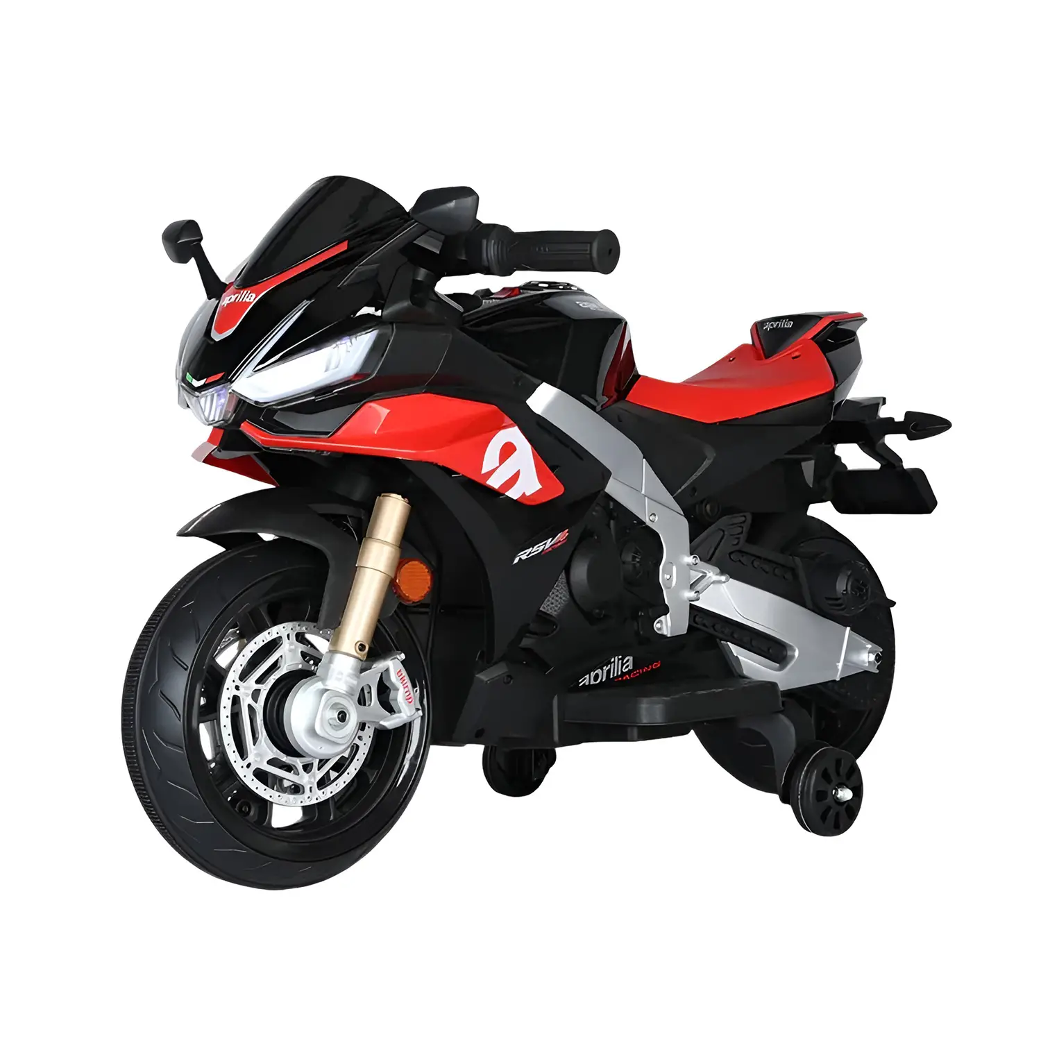 Moto Elettrica Bambini Aprilia RSV4 Small 12V Nero - moto