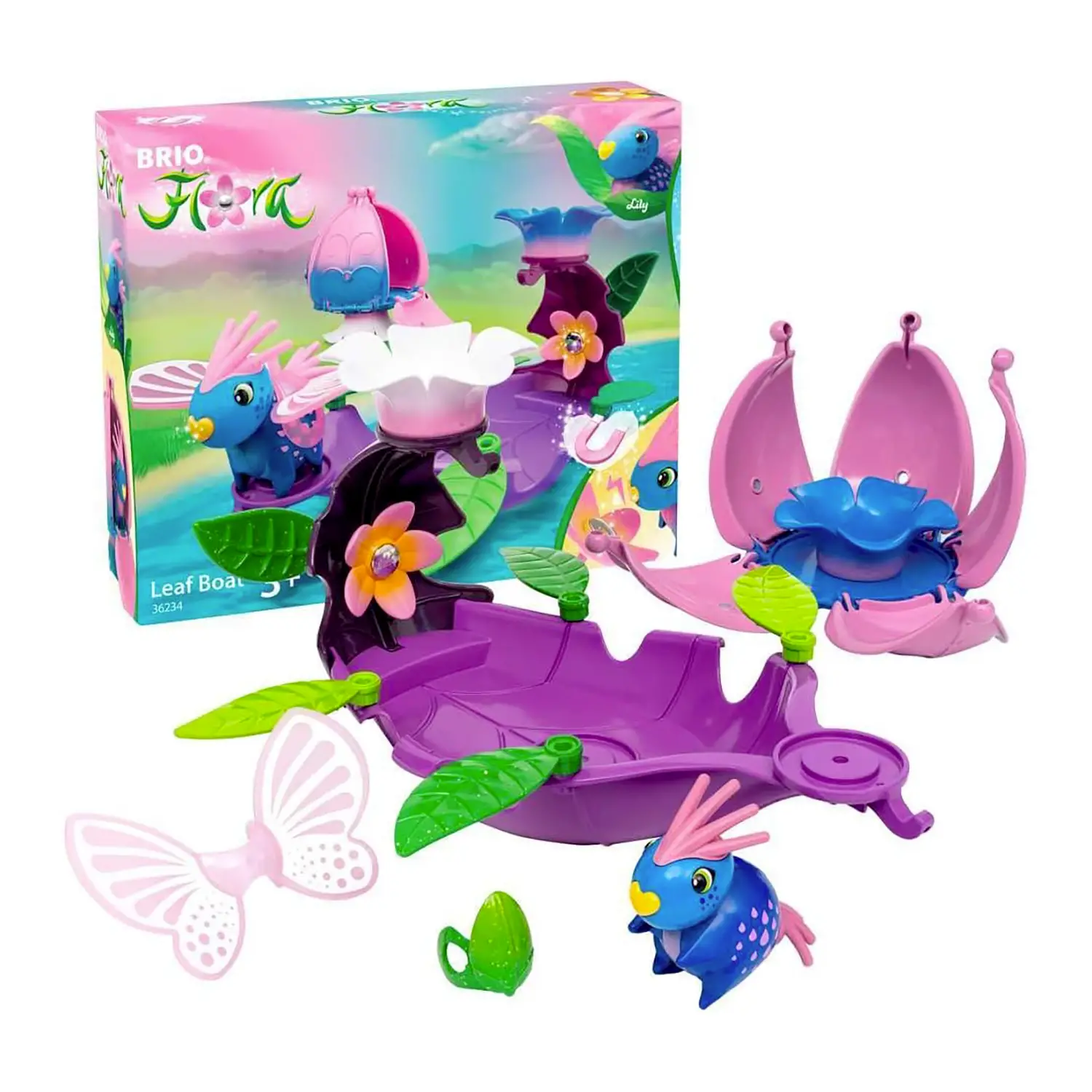 Brio Flora - La Barca A Foglia Di Lily - Primi giochi