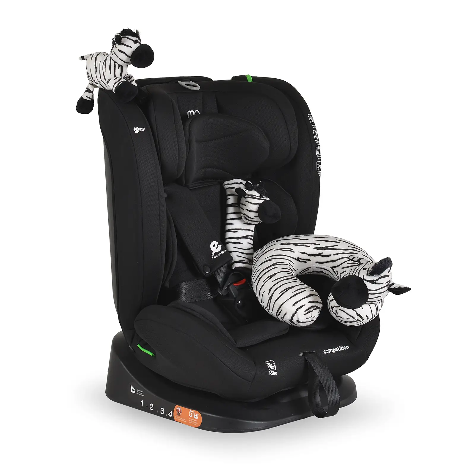 Seggiolino Auto Competition 40-150 Cm Midnight Black - bambini 40-150 cm (0-12 anni)
