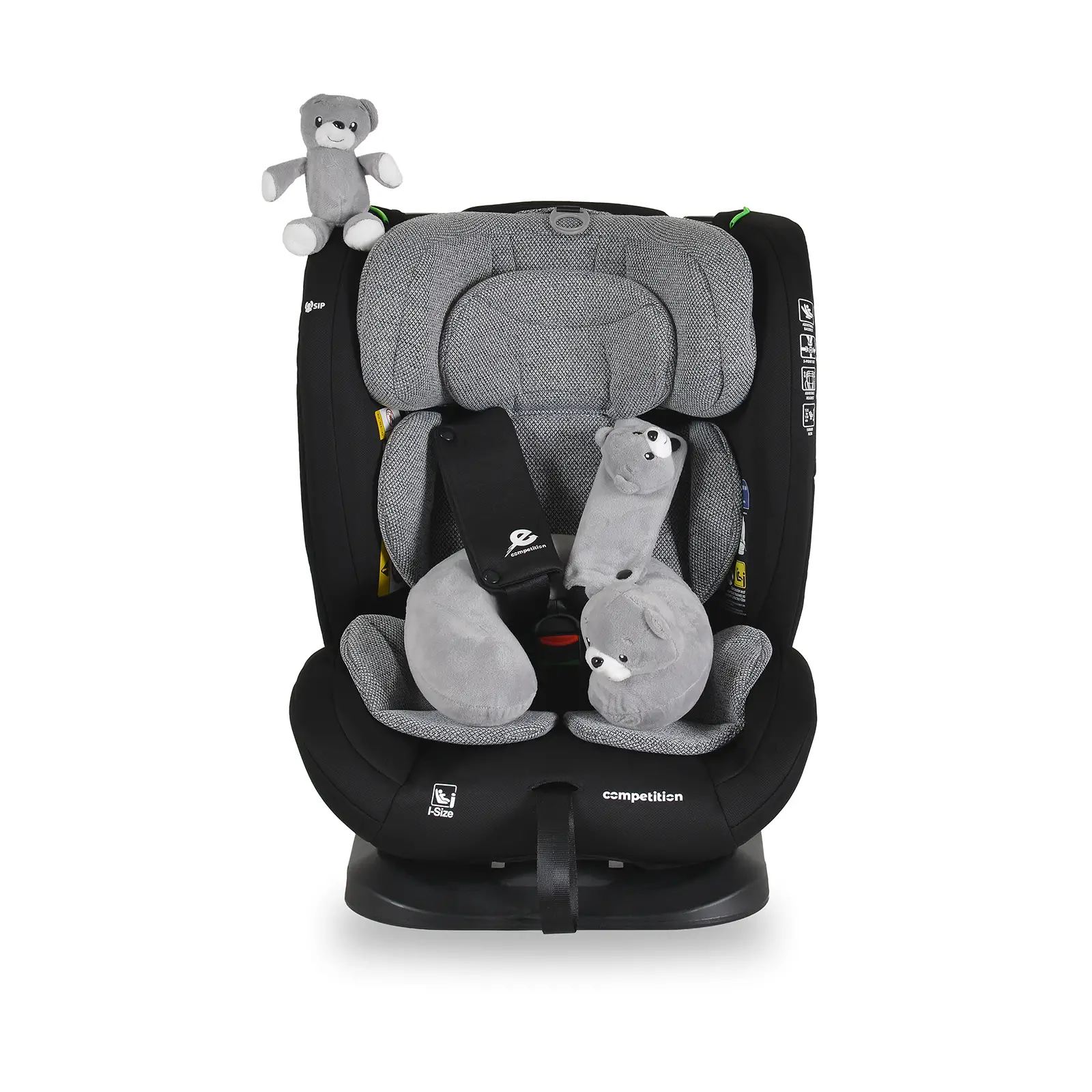 Seggiolino Auto Competition 40-150 Cm Space Grey - bambini 40-150 cm (0-12 anni)