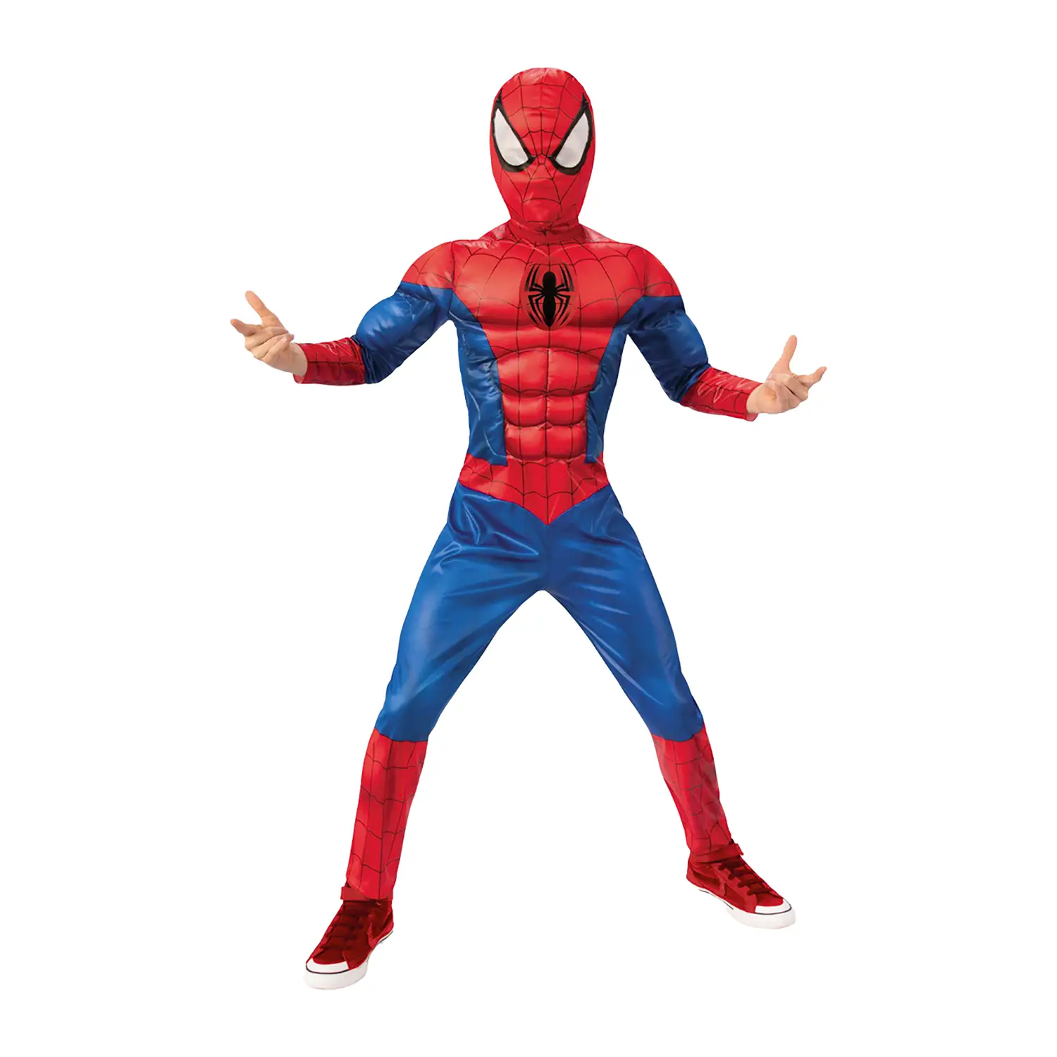 Costume Spiderman Black Line - Taglia S - 3/4 Anni - abiti bambino e bambina