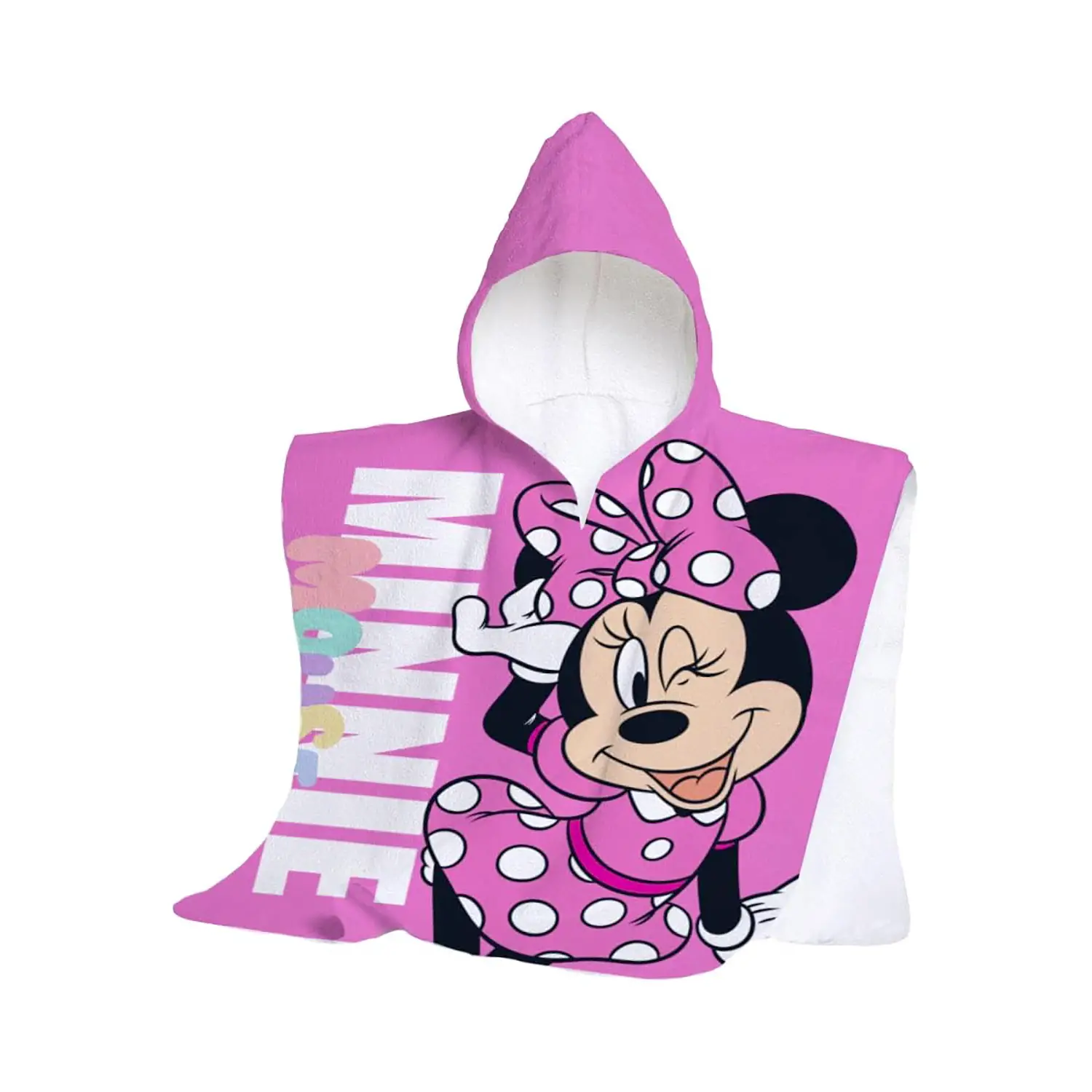 Poncho Minnie Misura Maxi 60x60 - accessori stagionali