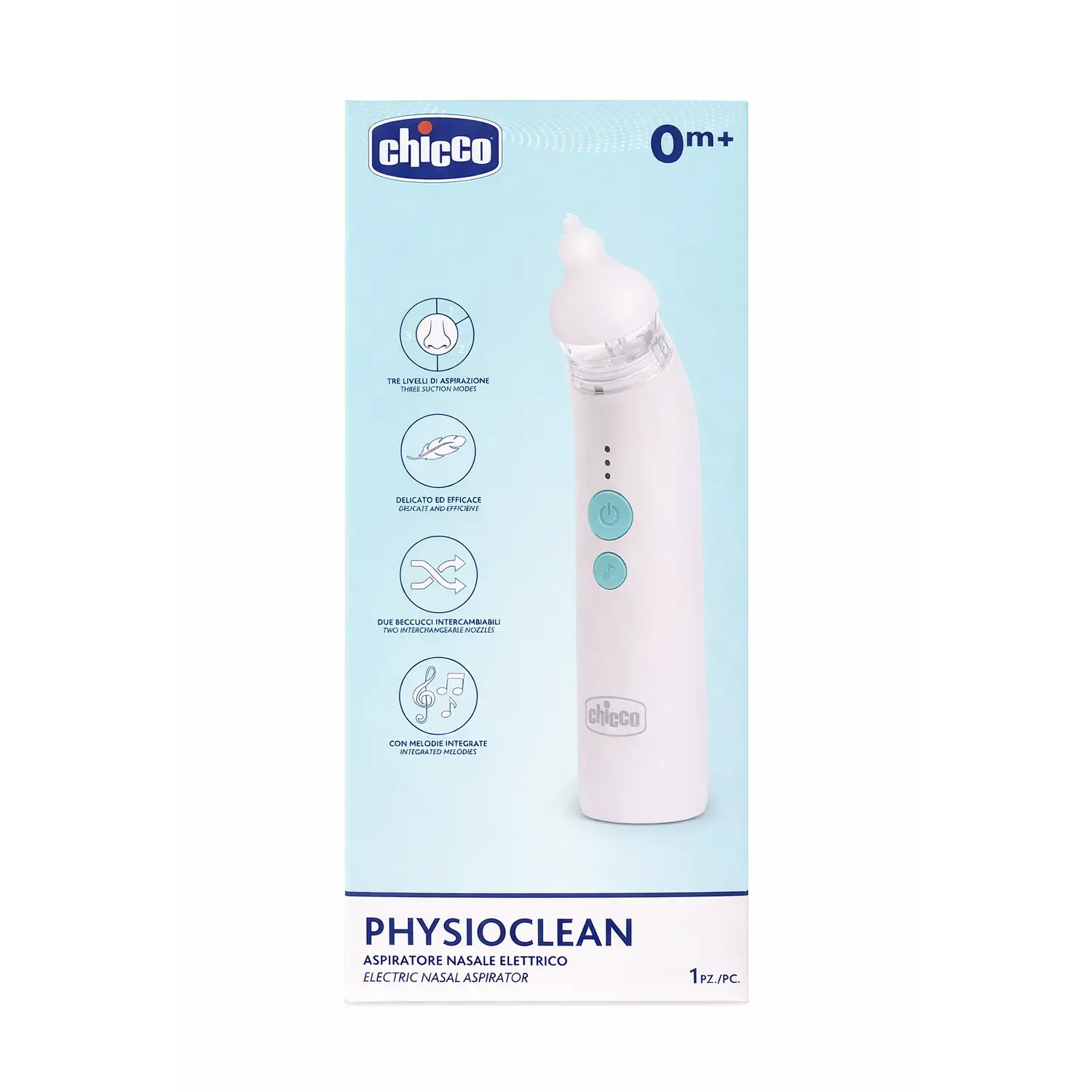 Aspiratore Nasale Elettrico Physioclean - igiene