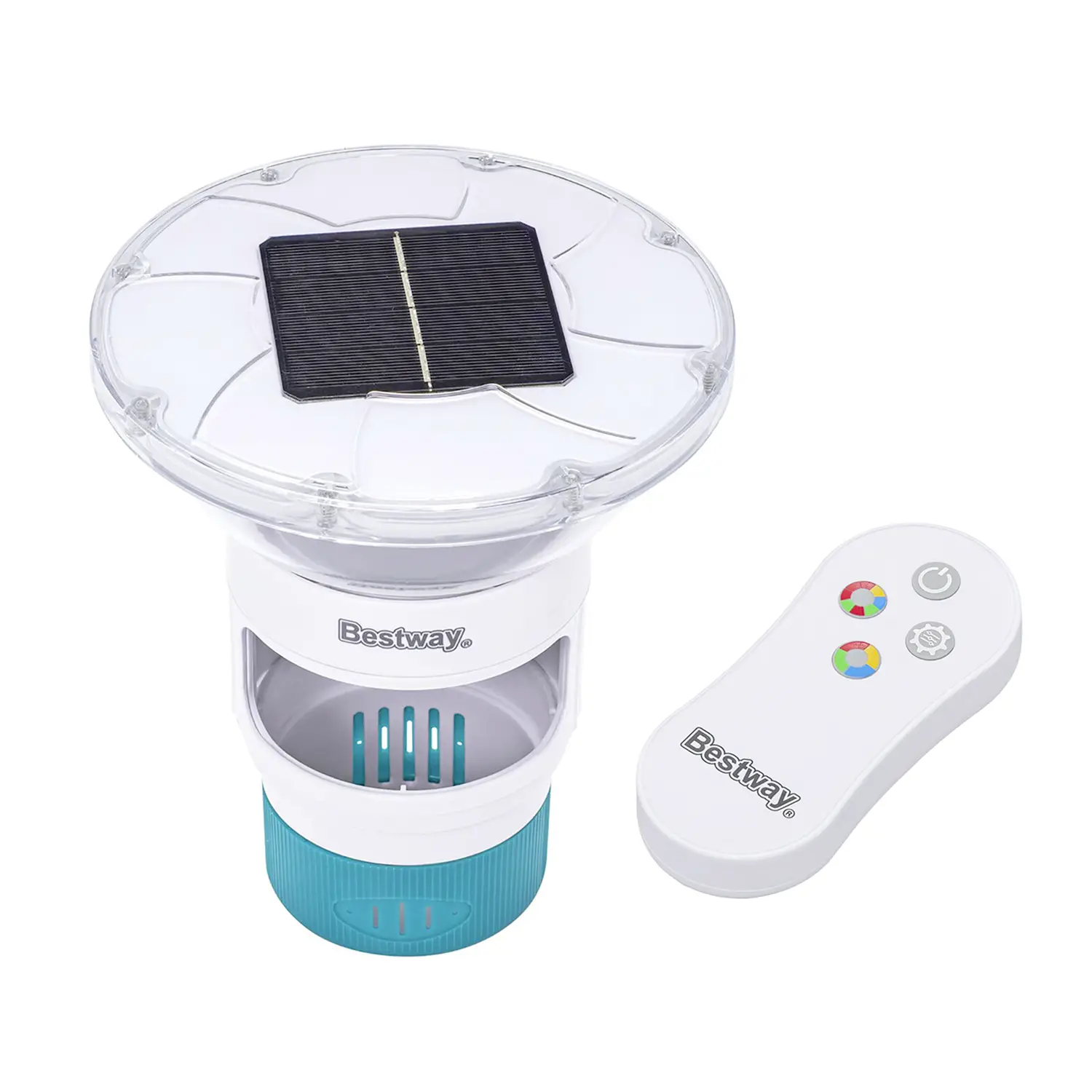 Dosatore Per Cloro Solarglow Con Led 4 Colori - accessori