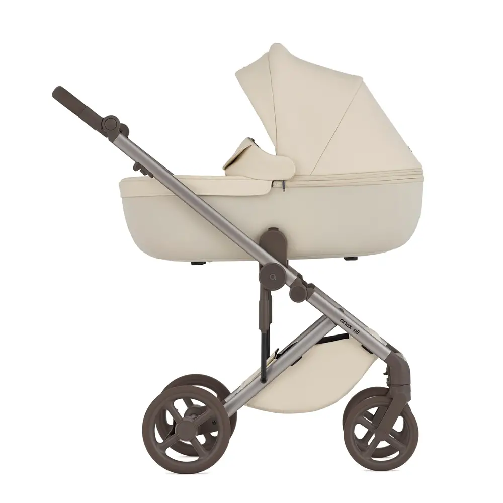 Anex Eli Navicella E Passeggino Multifunzionale Set 2in1 Milky - trio e modulari