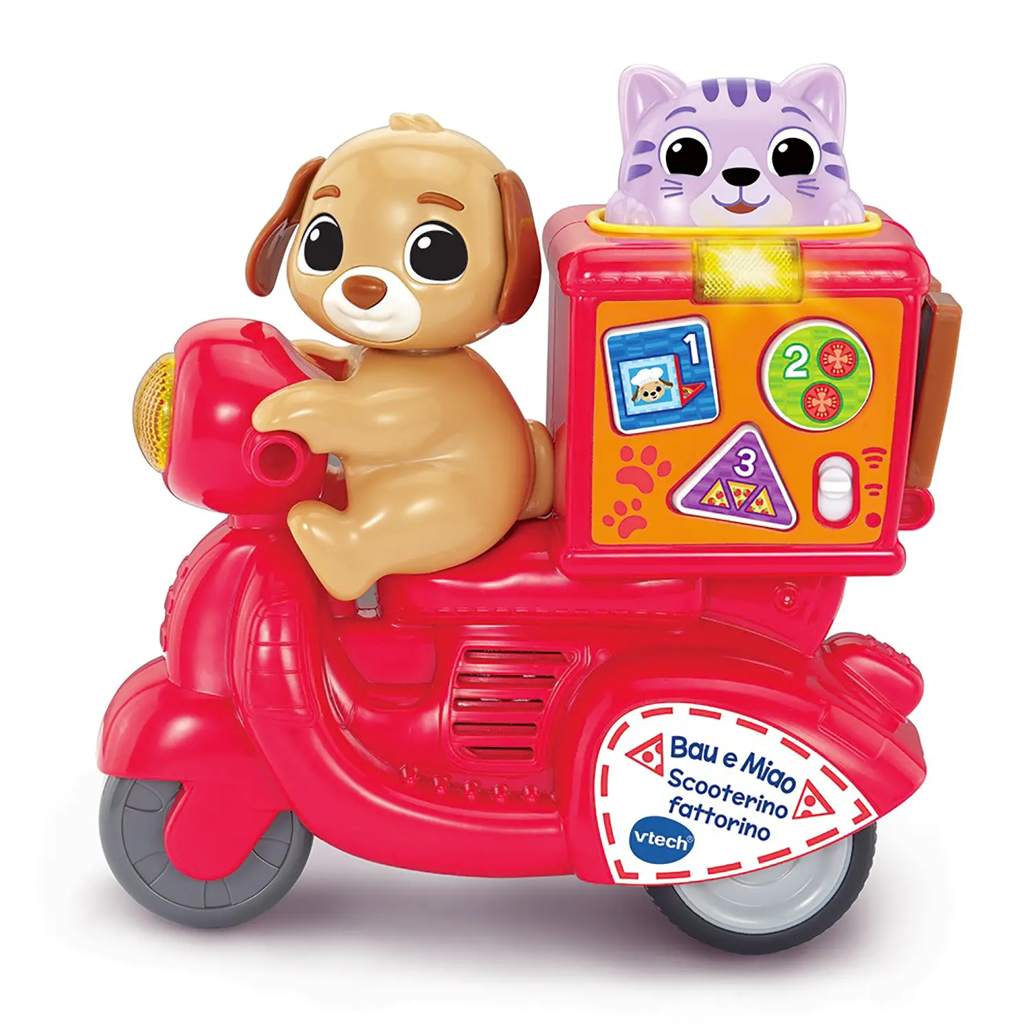Bau e Miao Scooterino Fattorino Gioco Interattivo Per I Più Piccoli - Primi giochi