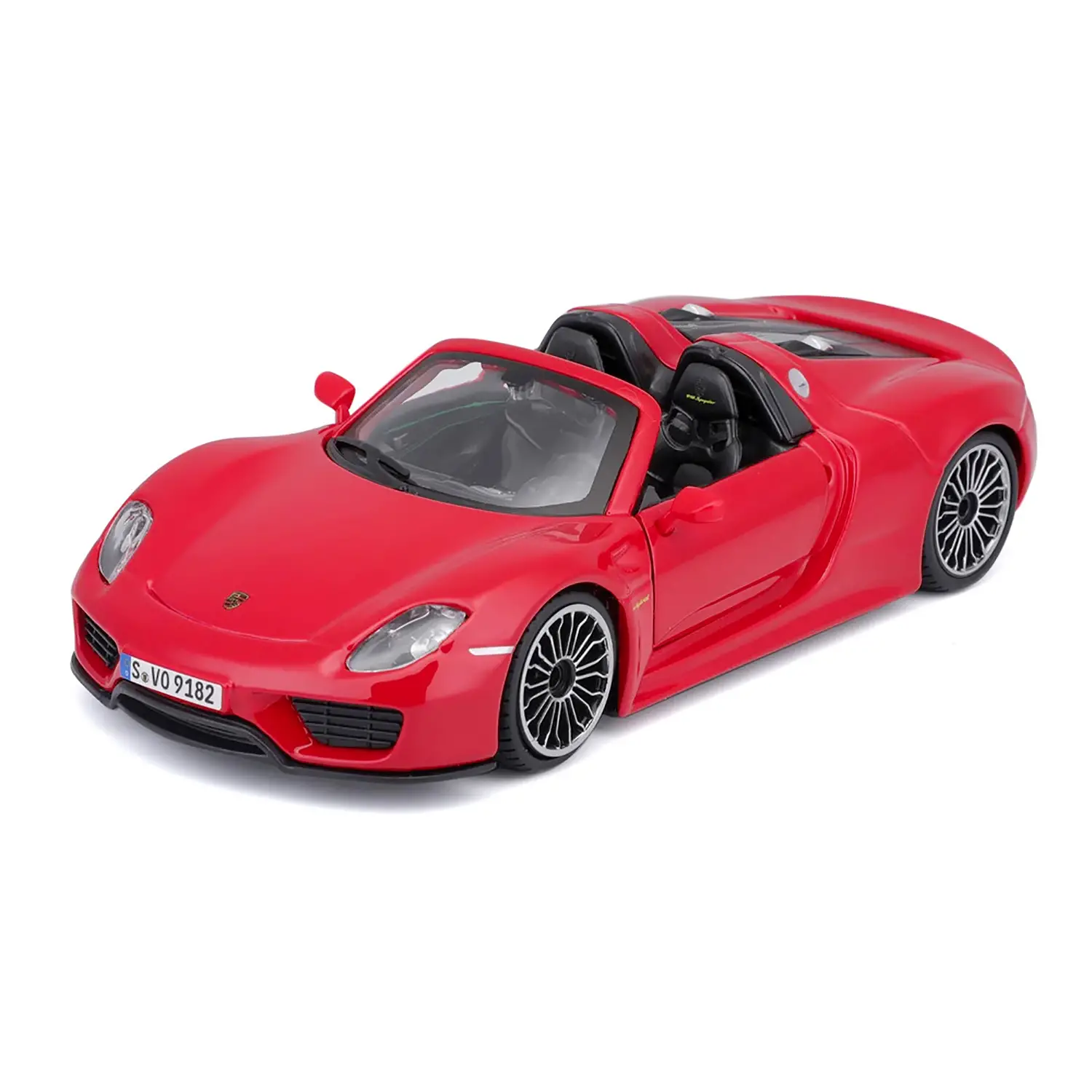 Auto 1:24 Porsche 918 Spyder Rossa - modellini