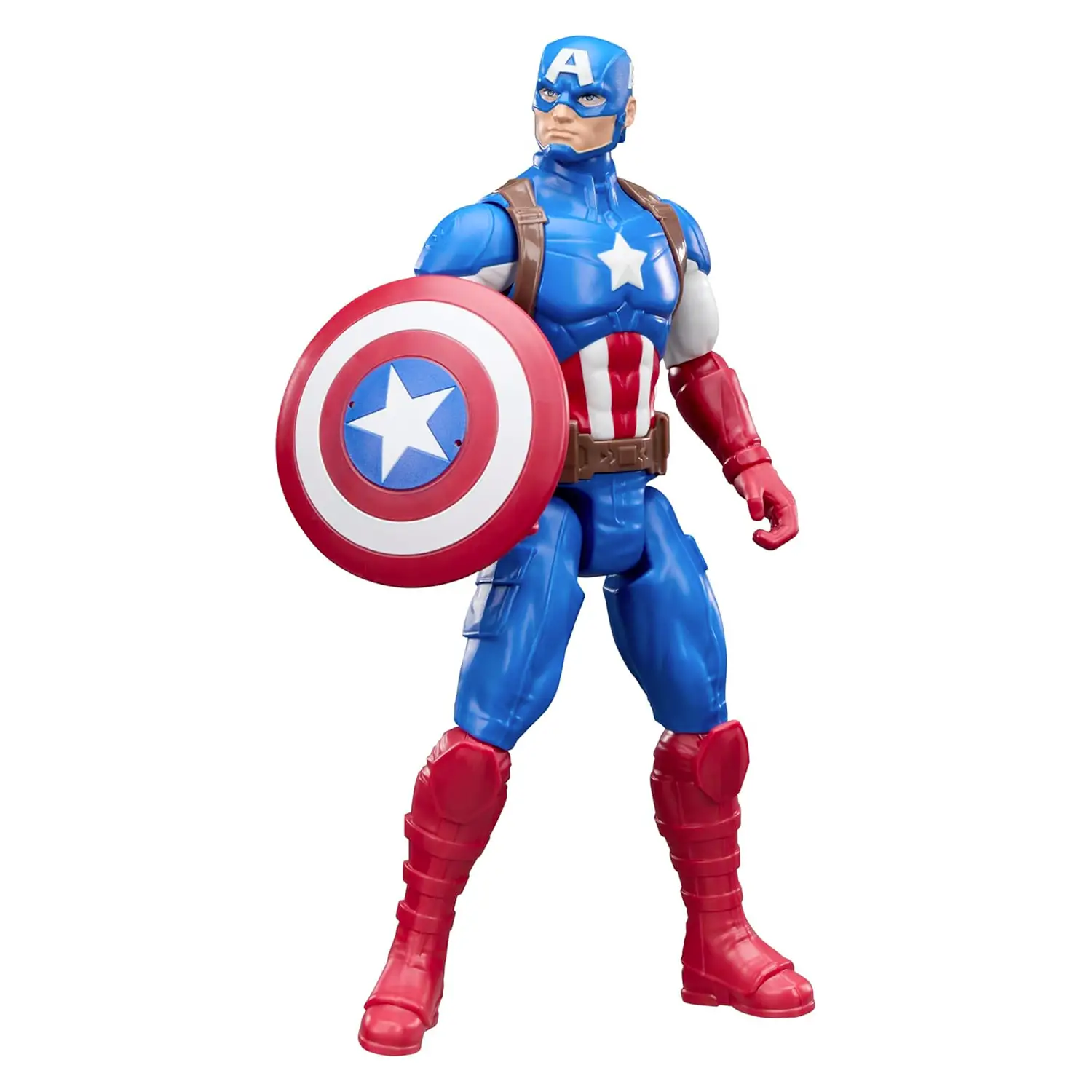 Avengers Titan Hero Personaggio Articolato Capitan America 30 Cm - action figures ed accessori
