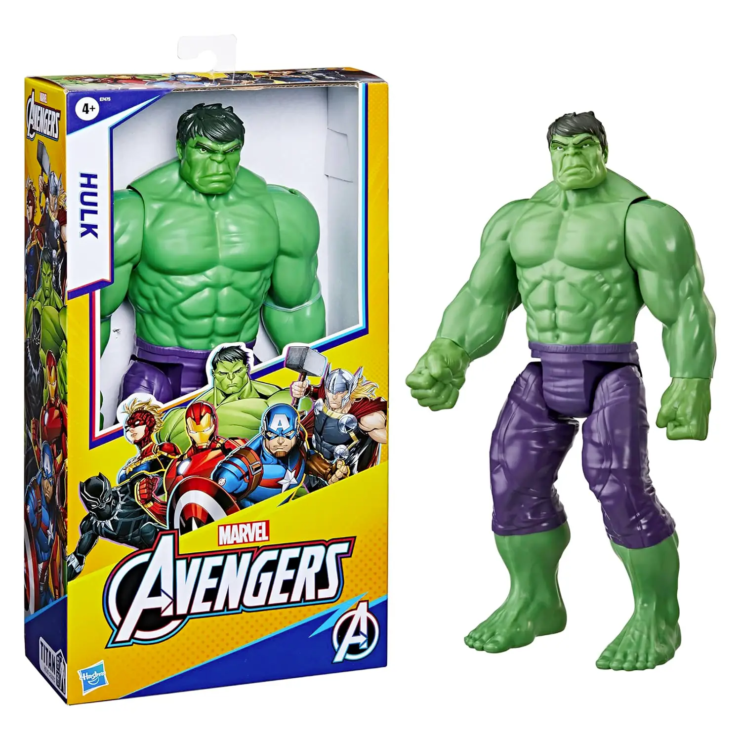 Avengers Titan Hero Deluxe Personaggio 30 Cm Hulk - action figures ed accessori