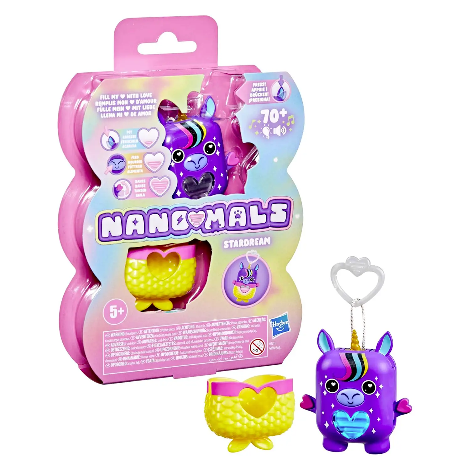 Nano - Mals Cuccioli Interattivi: Stardream L'Unicorno - collezionabili bambina