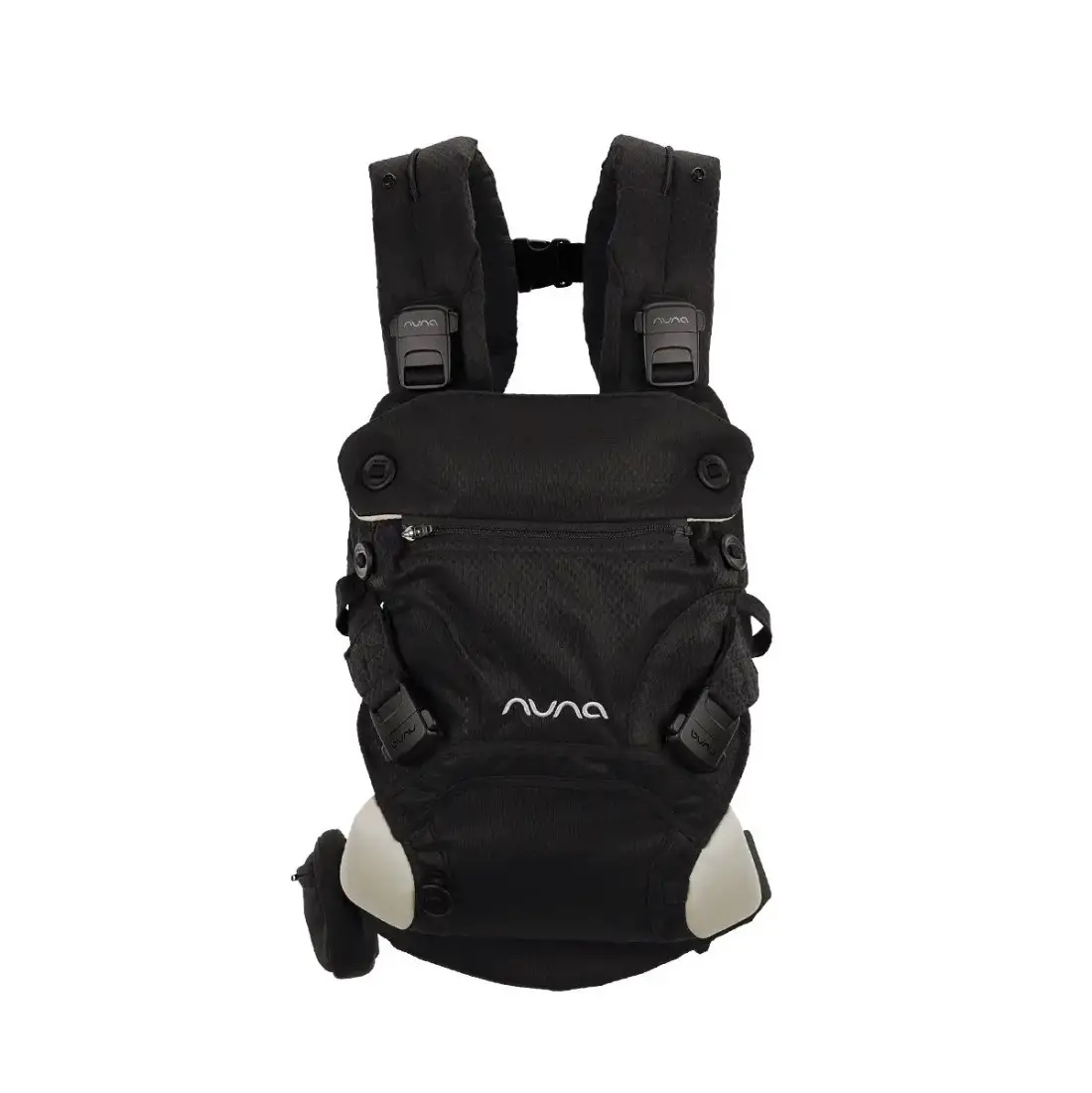 Marsupio Nuna Culd clik 4in1 Caviar Ergonomico Traspirante - marsupi e zaini porta bimbo