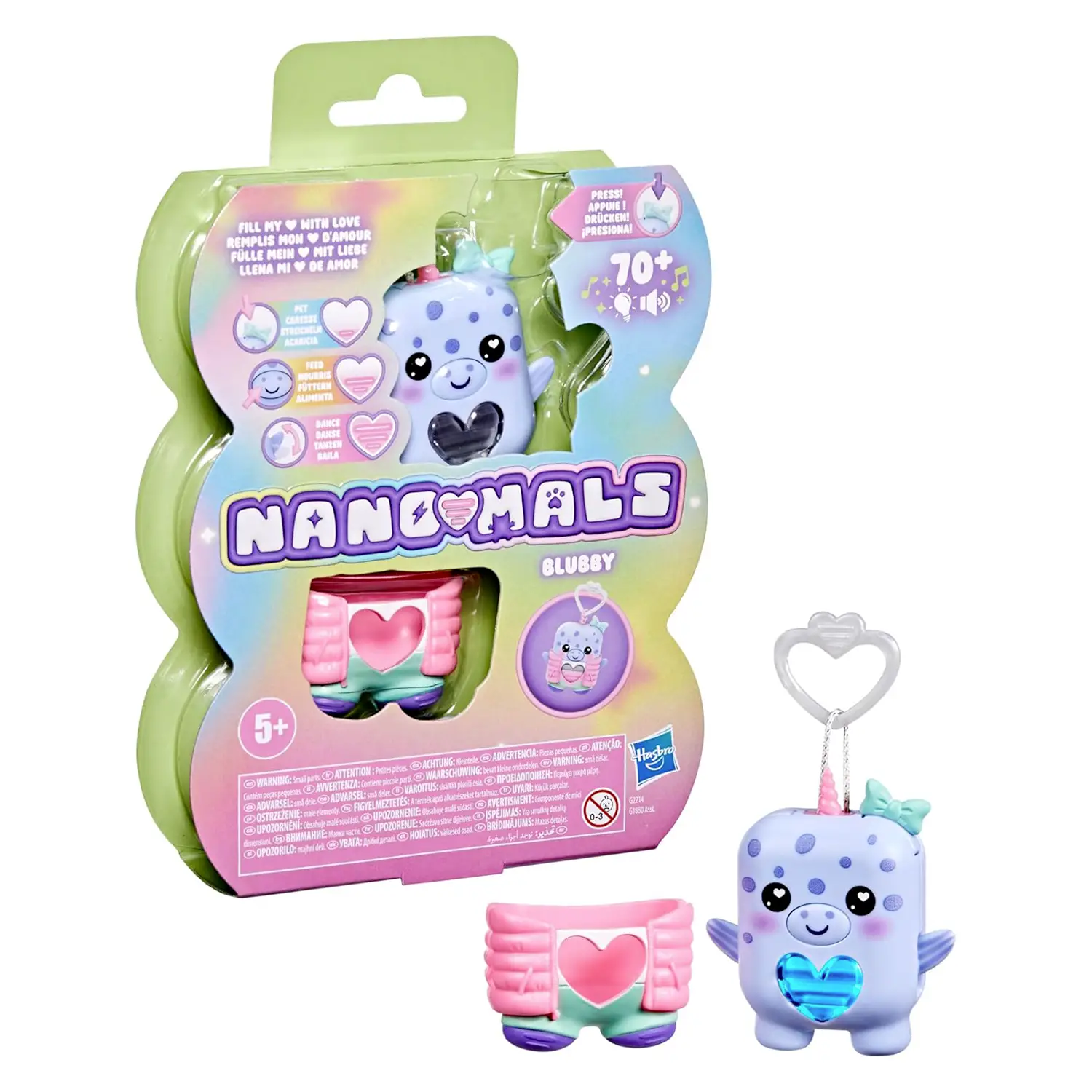 Nano - Mals Cuccioli Interattivi: Blubby Il Narvalo - collezionabili bambina