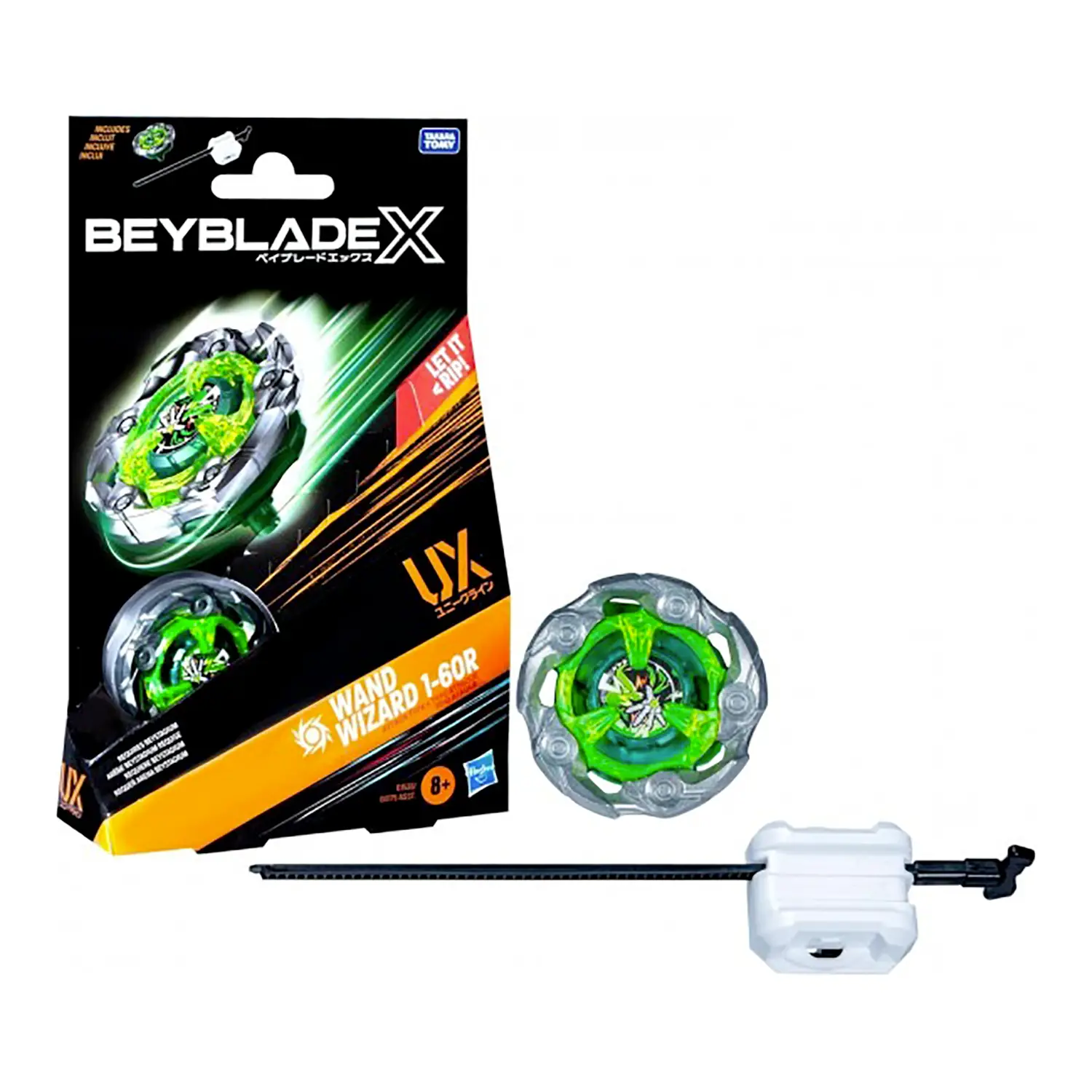 Beyblade X Starter Pack Wand Wizard 1-60R Ux - action figures ed accessori