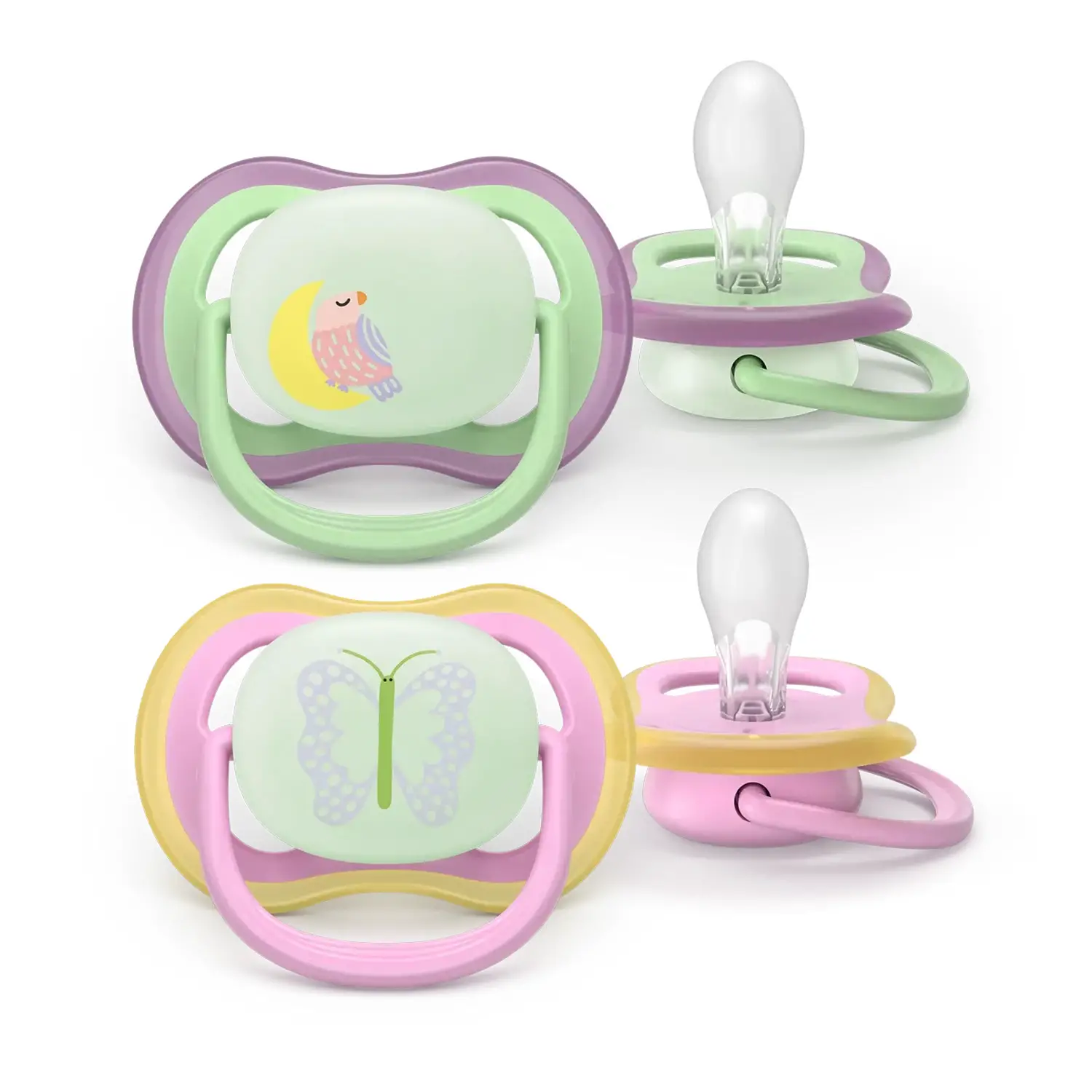 Ciuccio Philips Avent Ultra Air Night 6-18m SCF376/29 - ciucci