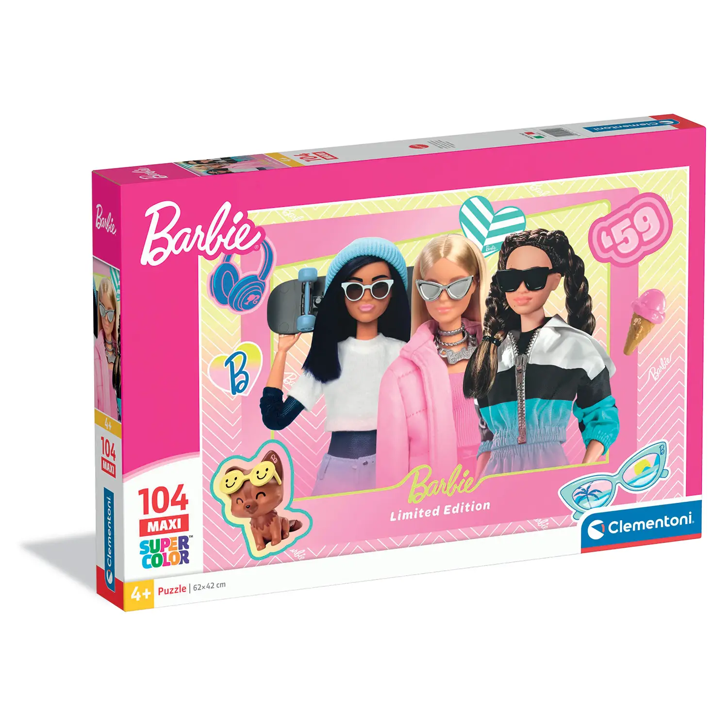 Puzzle 104 Pezzi Maxi Barbie - Puzzle in cartone