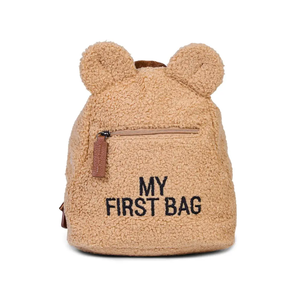 Childhome My First Bag Zaino Bambini Teddy Brown - zainetti asilo