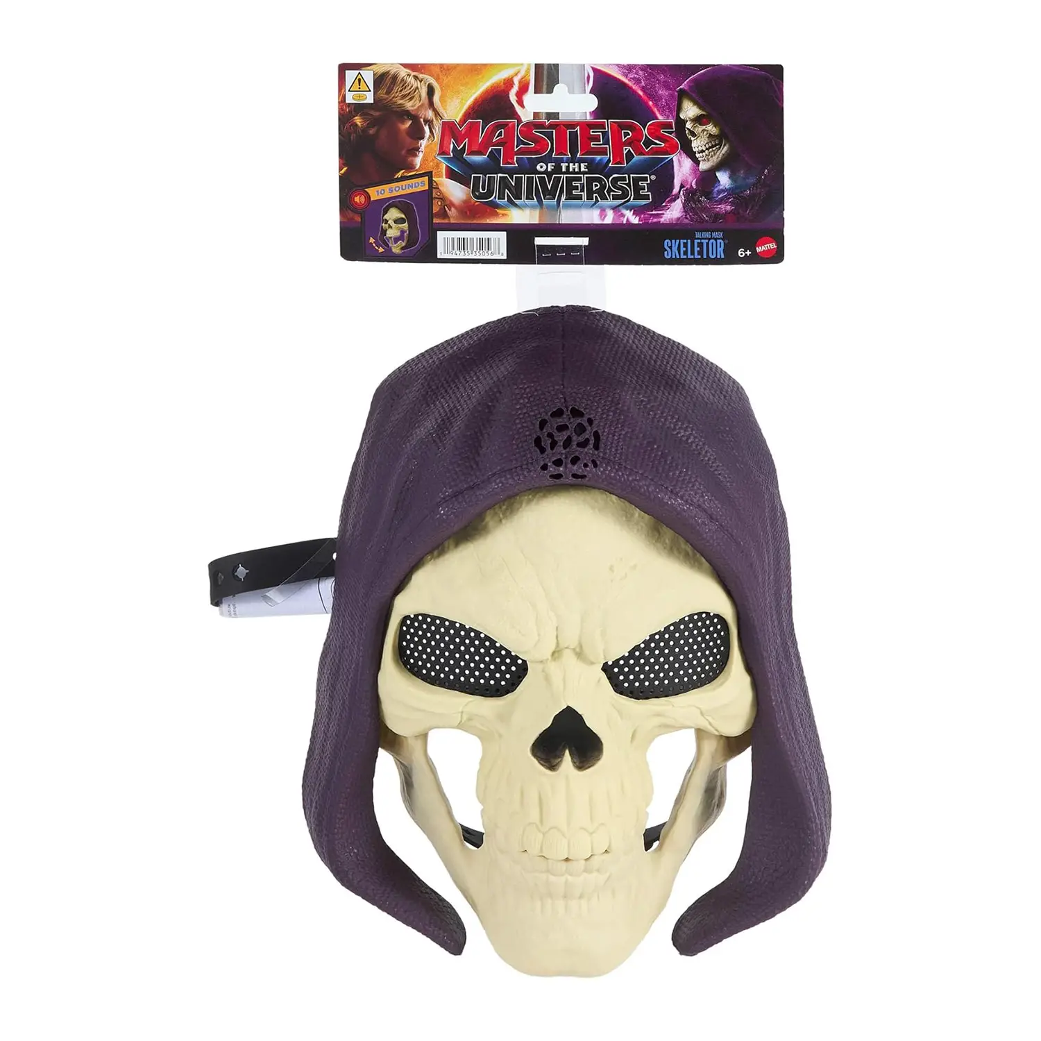 Masters of the Universe - Maschera da supercattivo di Skeletor - action figures ed accessori