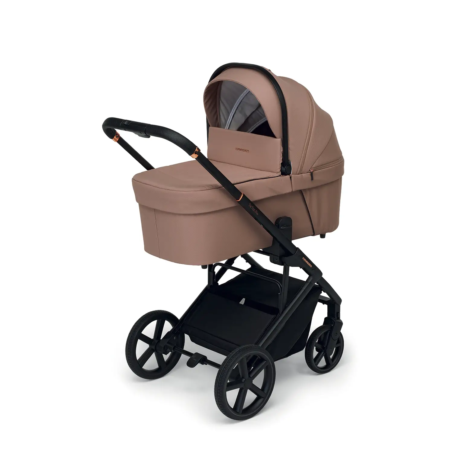 Tictoc Pro Duo Passeggino+navicella Gold Foppapedretti - trio e modulari