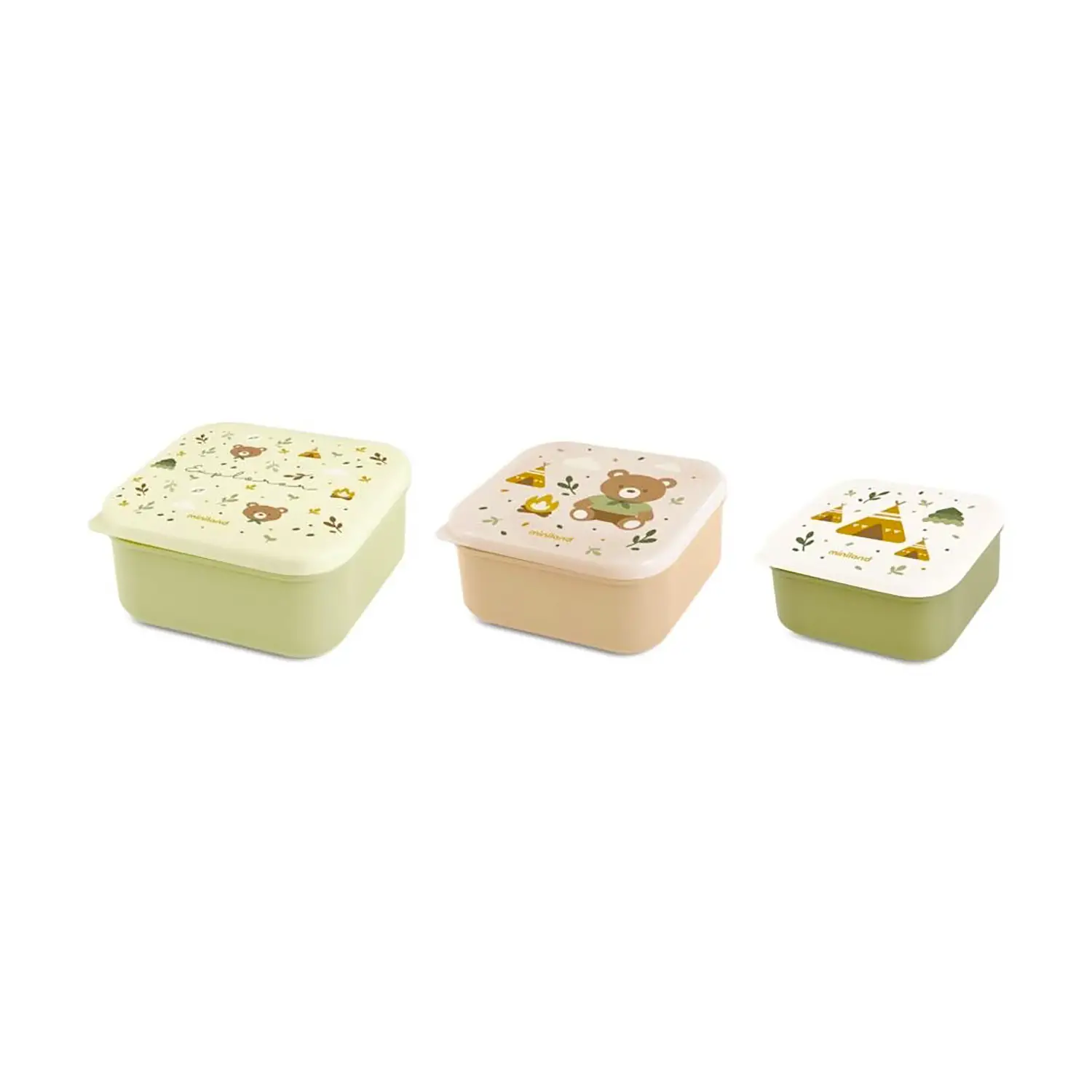 Portamerenda Explorer Set 3 Pezzi - pappa