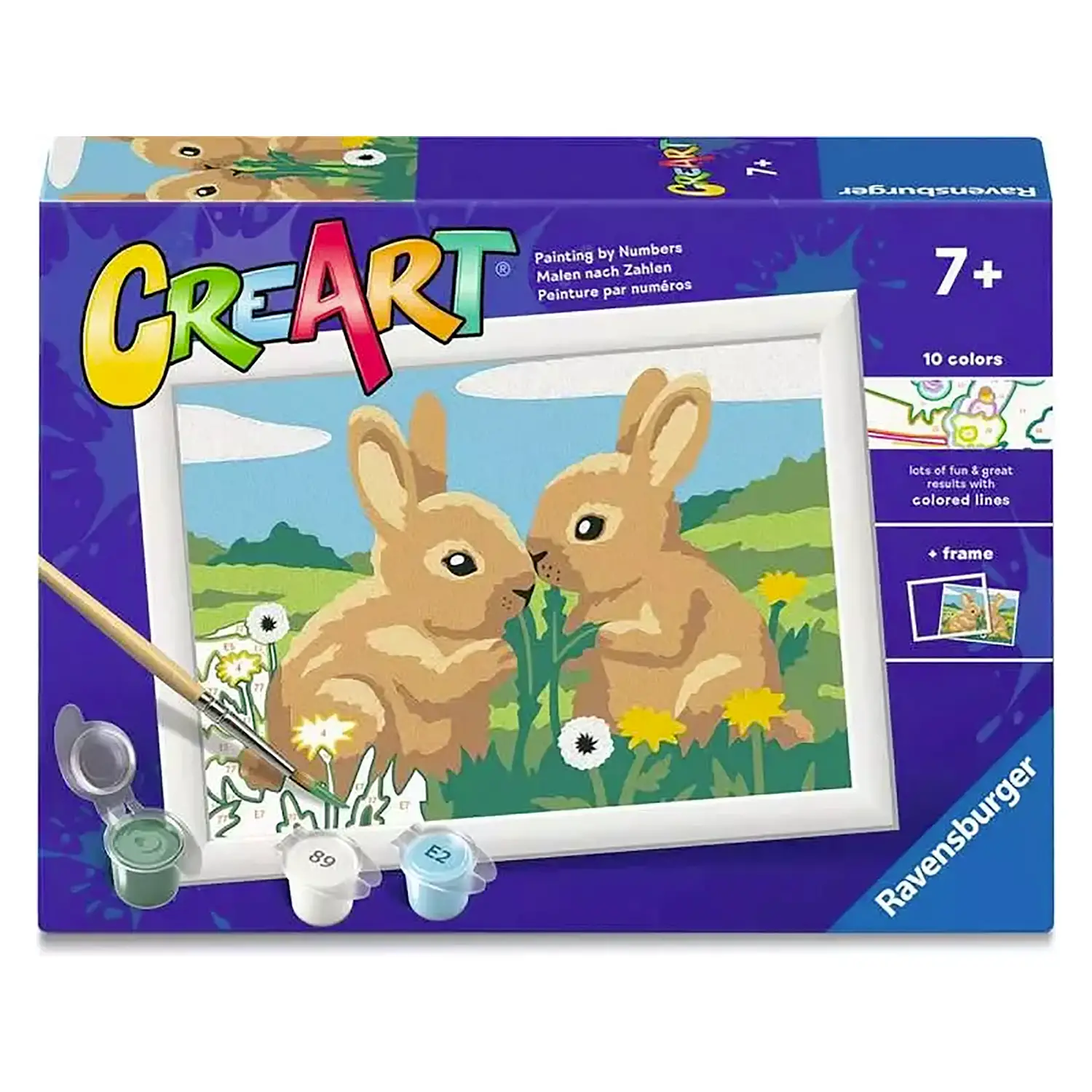 Creart Serie E: Conigli Affettuosi - creatività