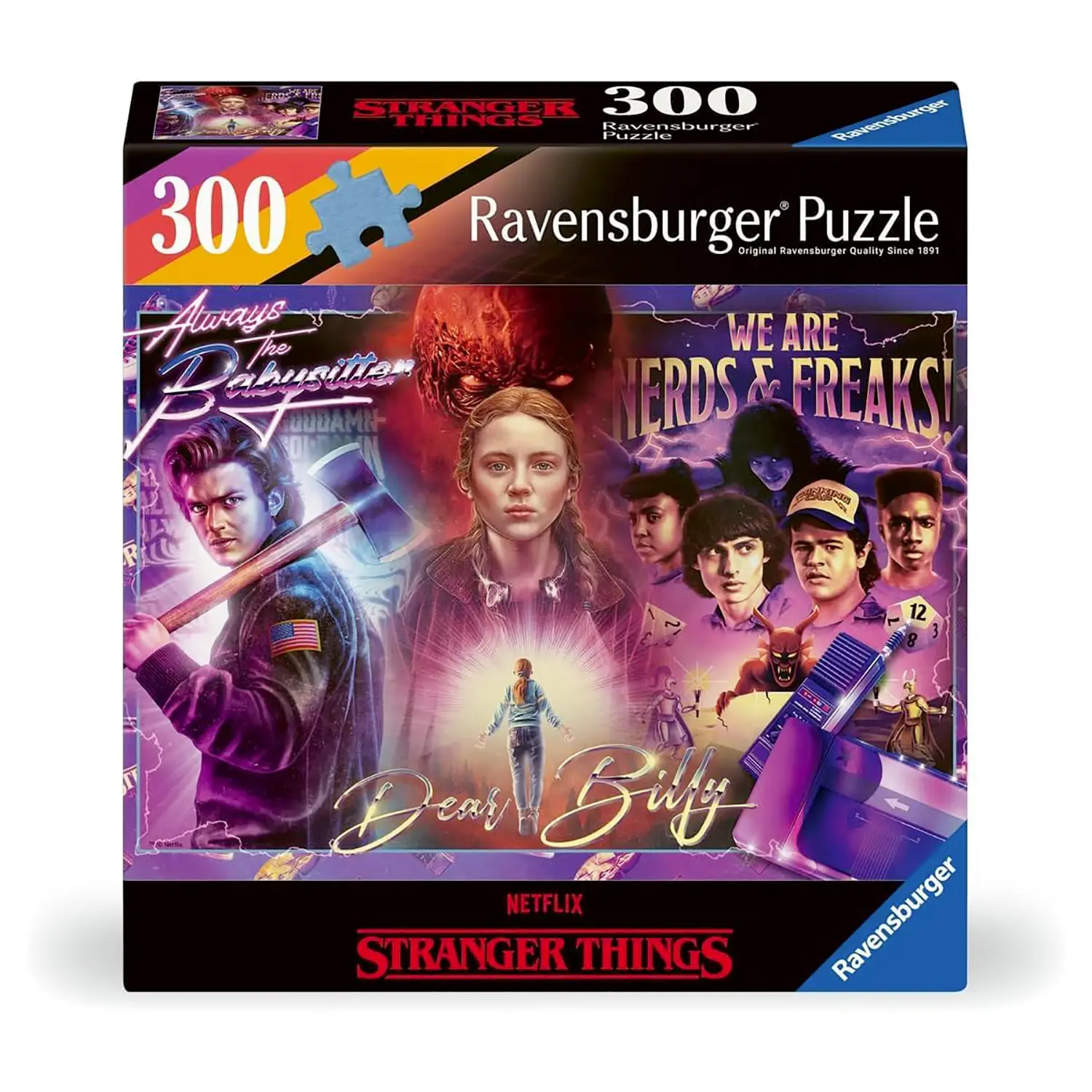Puzzle 300 Pezzi Stranger Things - Puzzle in cartone