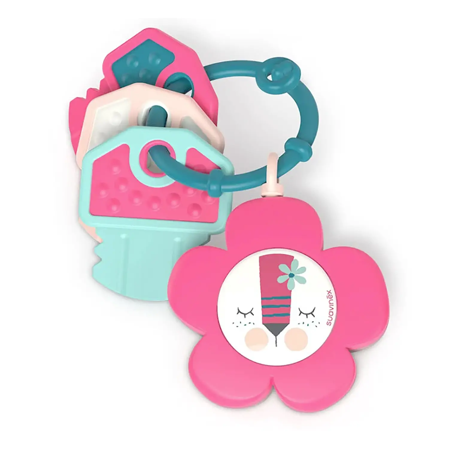 Massaggiagengive Musicale Per Dentizione Rosa Suavinex - massaggia gengive