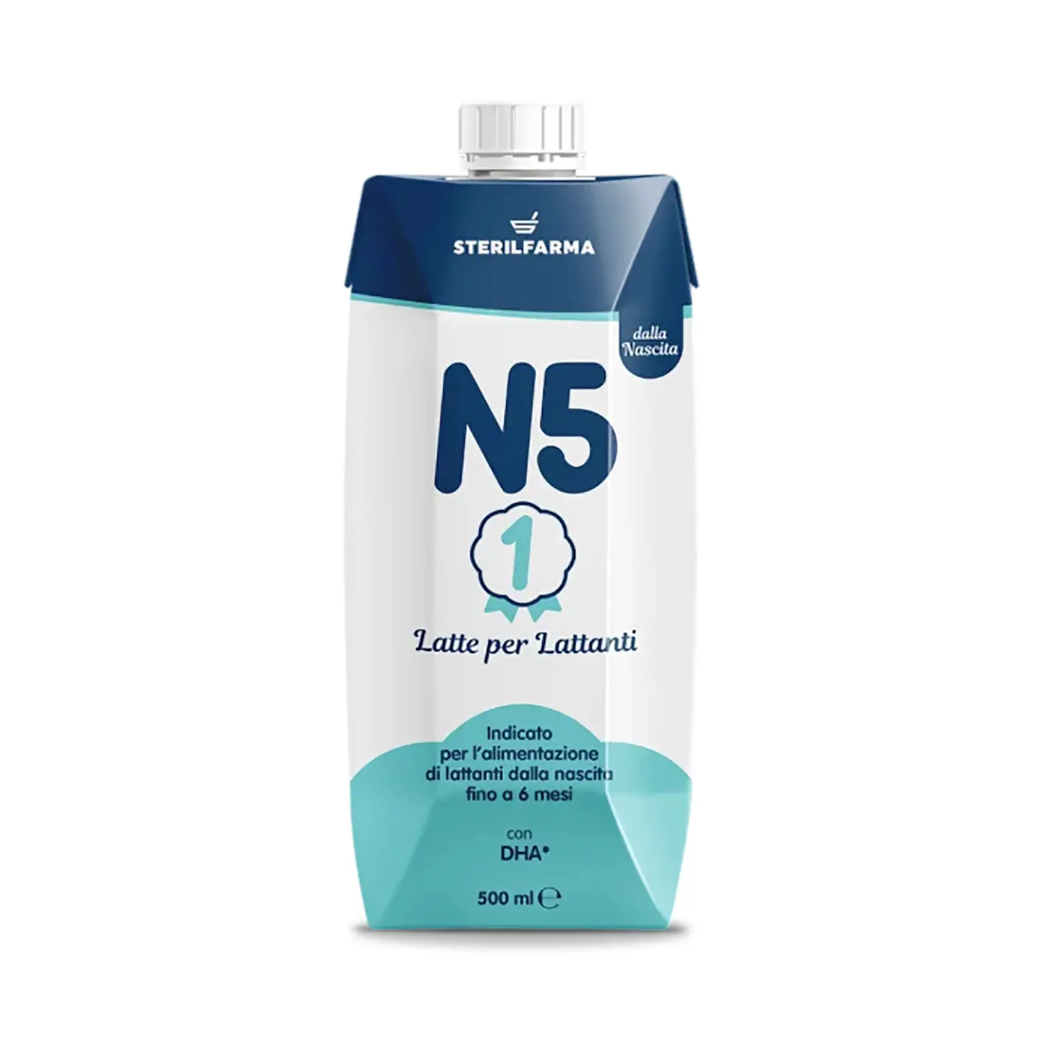 Latte N5 1 Liquido 0/6 Mesi 500ml Steril Farma - latti artificiali