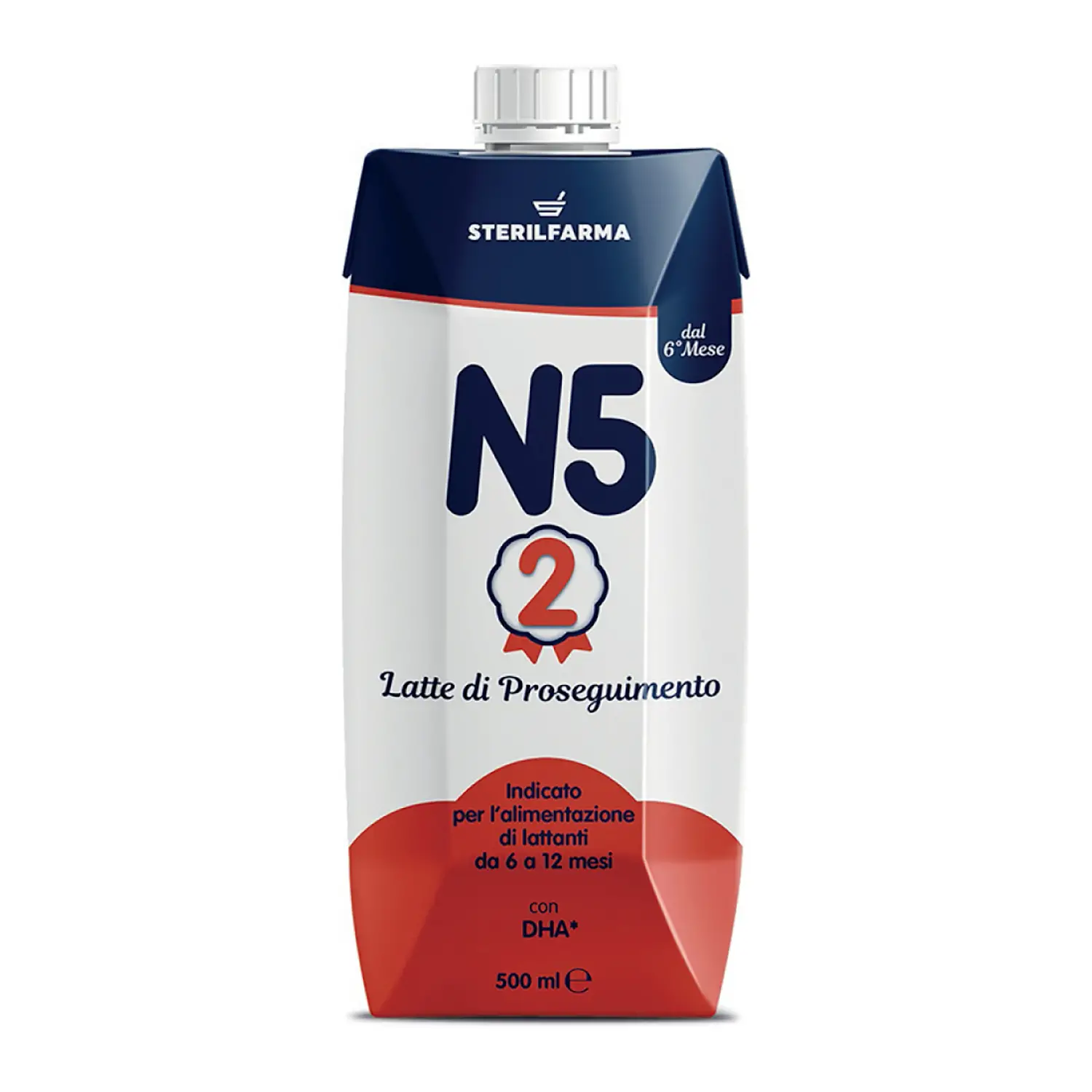 Latte N5 2 Liquido 6/12 Mesi 500ml Steril Farma - latti artificiali