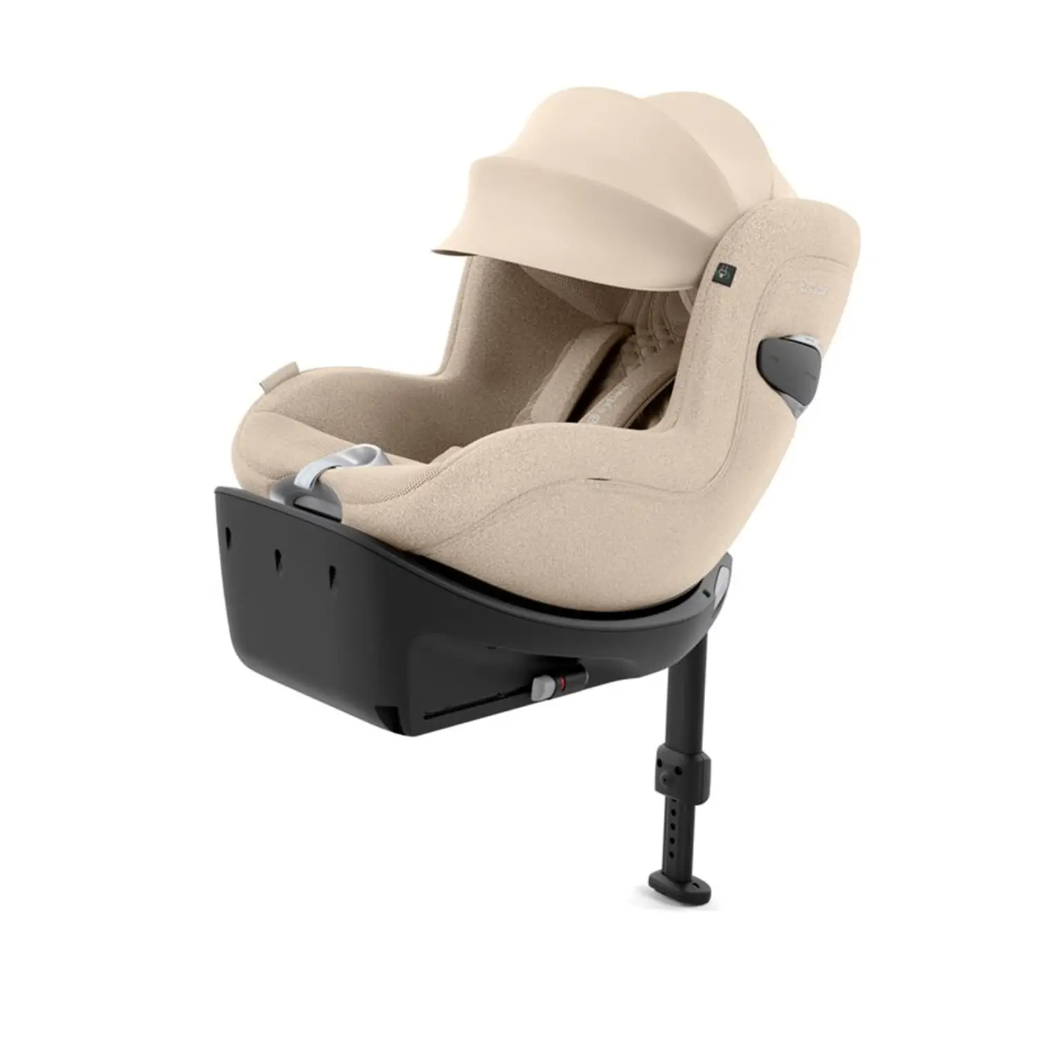 Seggiolino Auto Sirona Ti i-Size Cozy Beige Plus con Base inclusa 40-105CM - bambini 40-105 cm (0-4 anni)