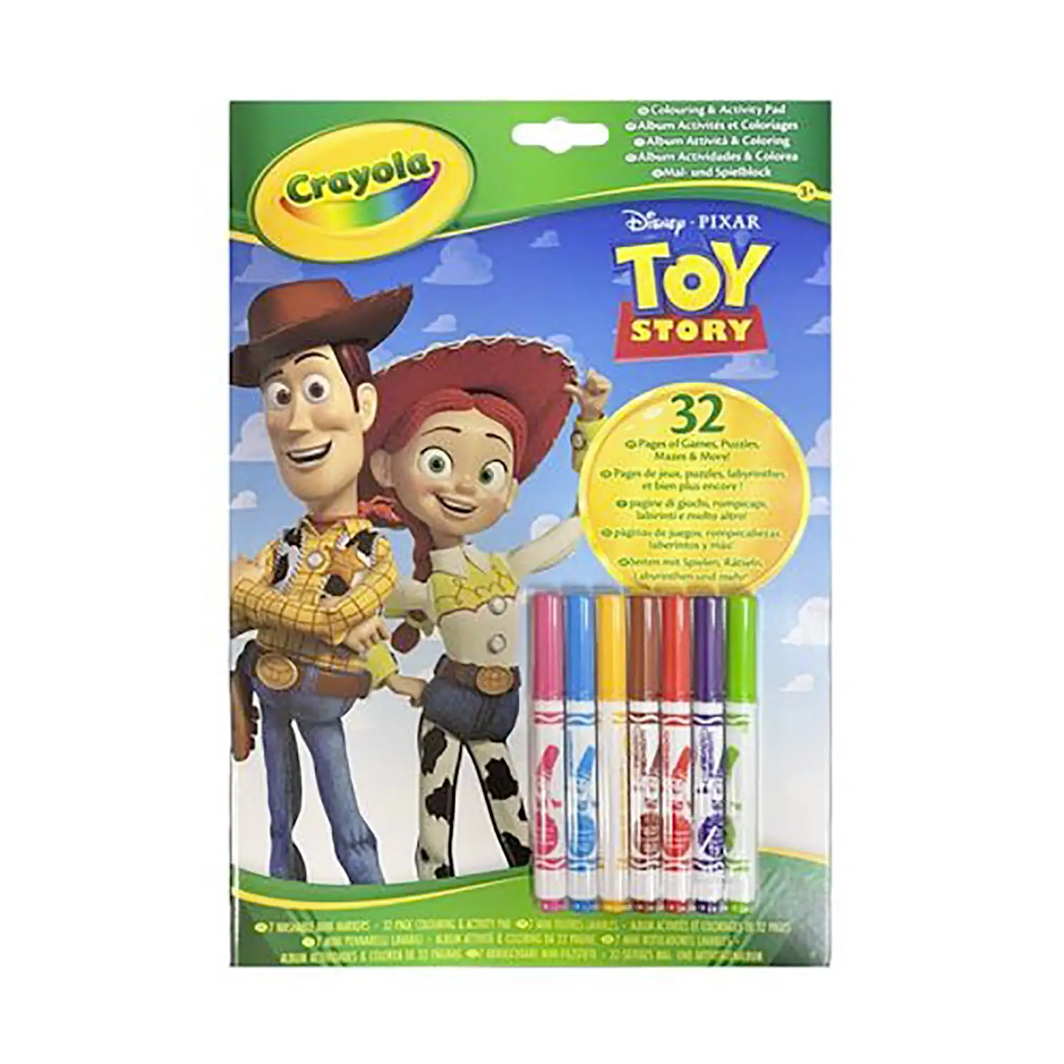 Album Attività Da Colorare Con Pennarelli Toy Story - Manuali per attività creative