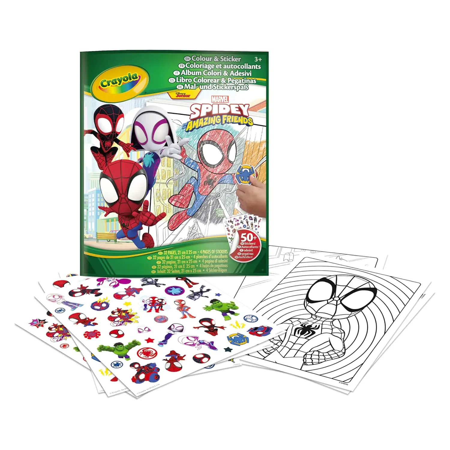 Album Adesivi Coloring Spidey - Manuali per attività creative