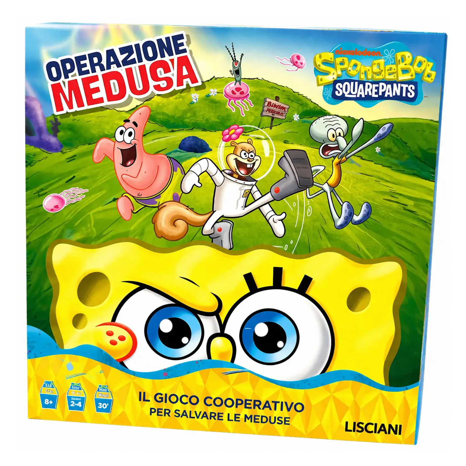 Spongebob Operazione Medusa Gioco Da Tavolo Divertente - Giochi di società