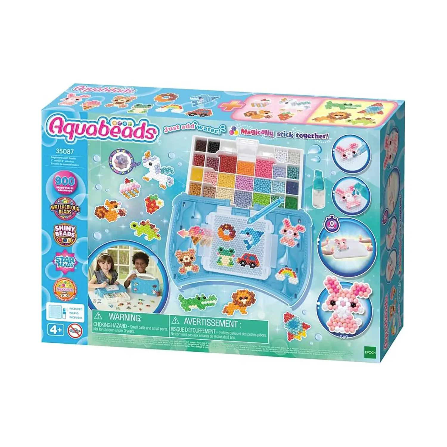 Aquabeads Valigetta Beginners Studio - Kit Perline - creatività