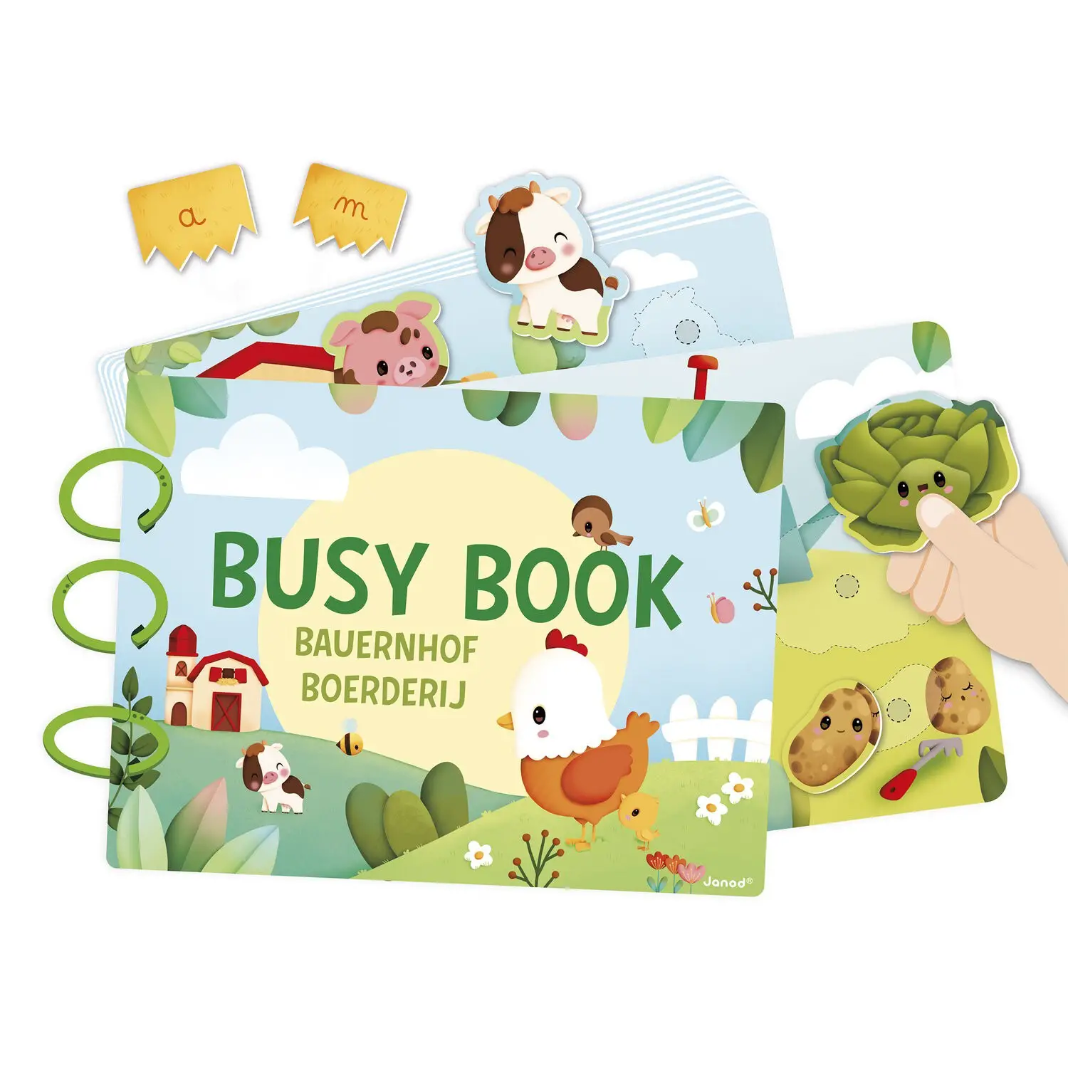 Busy Book Libro Interattivo Fattoria - Primi giochi