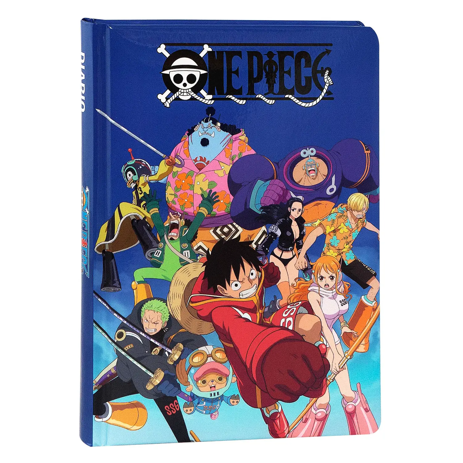 One Piece Diario 12 Mesi Standard Blu - diari